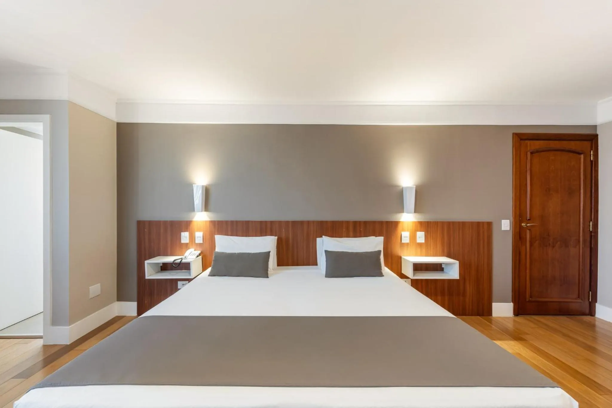 Bed in Hotel Trianon Paulista