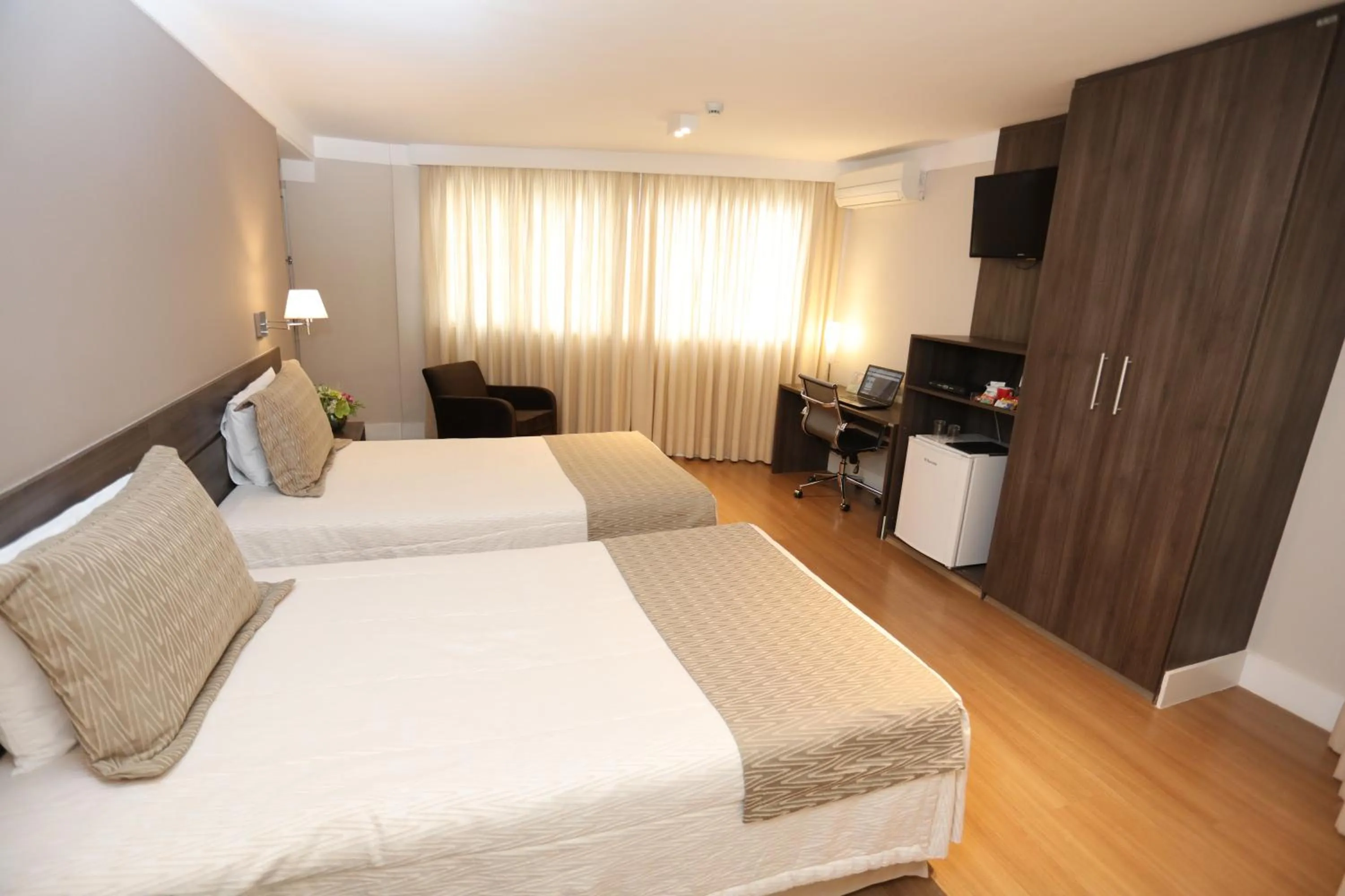Bed in Hotel Trianon Paulista