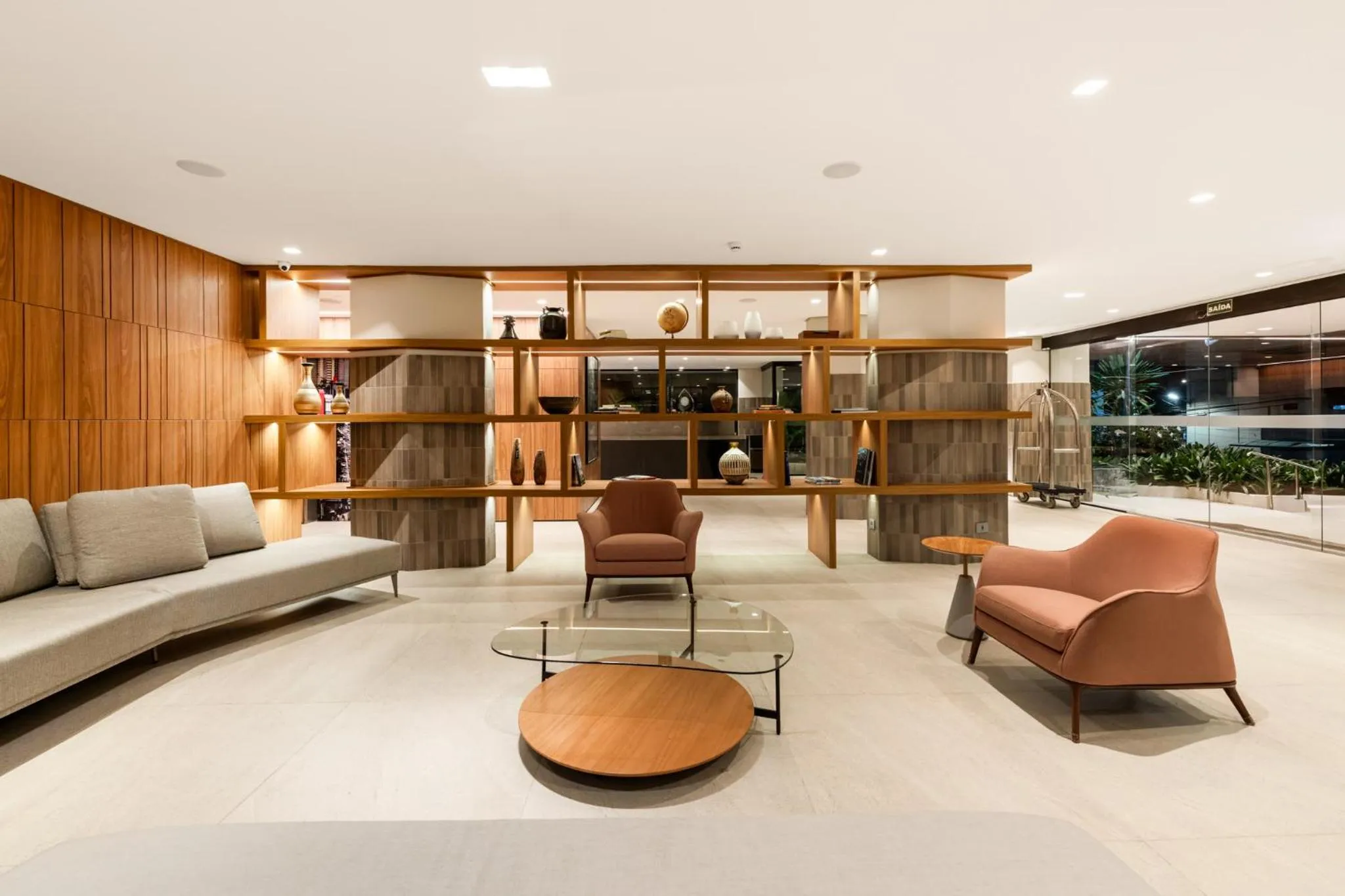 Lobby or reception in Hotel Trianon Paulista