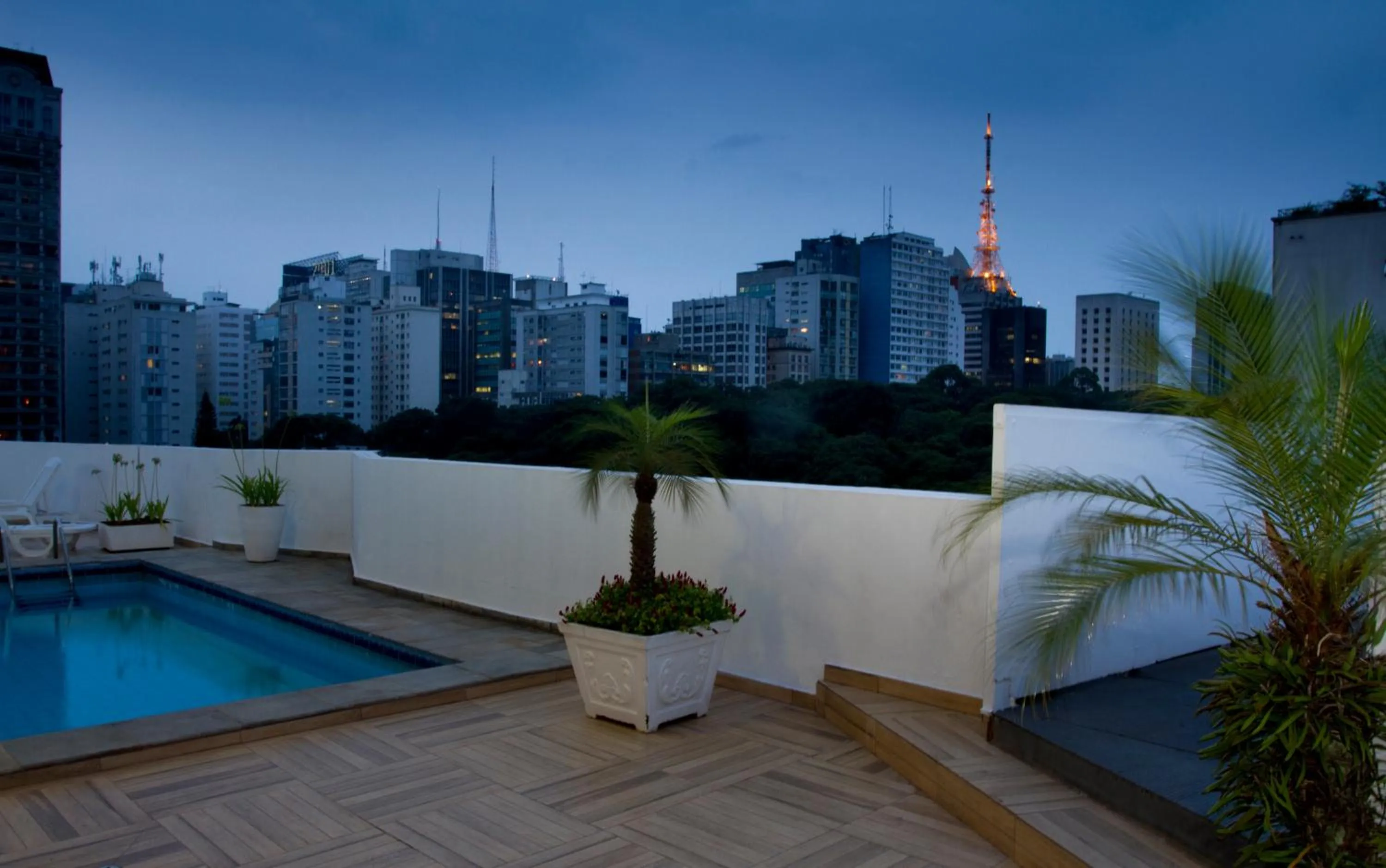 Solarium in Hotel Trianon Paulista