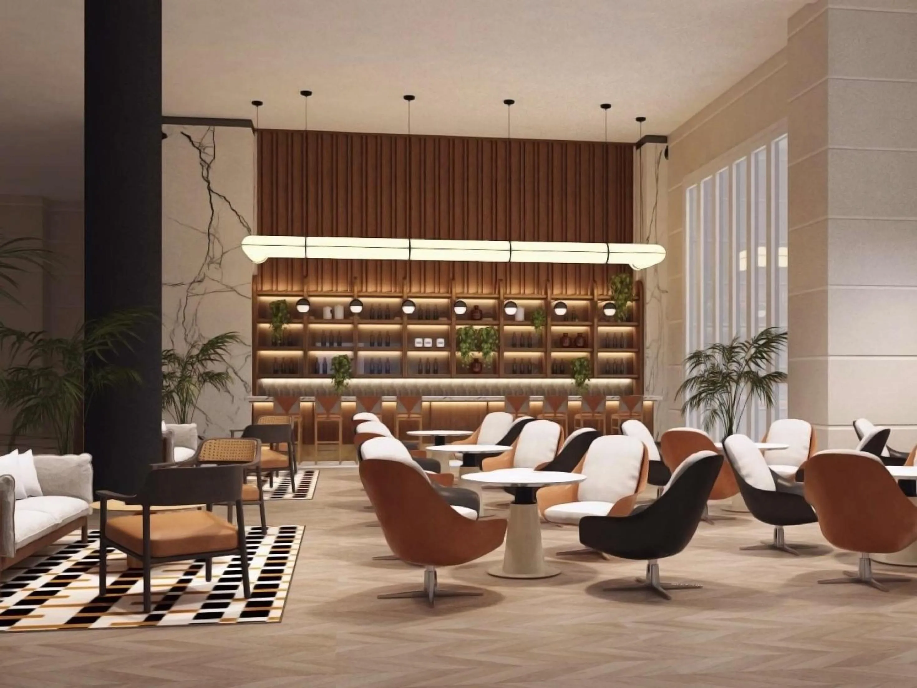 Lounge or bar in Putrajaya Marriott Hotel