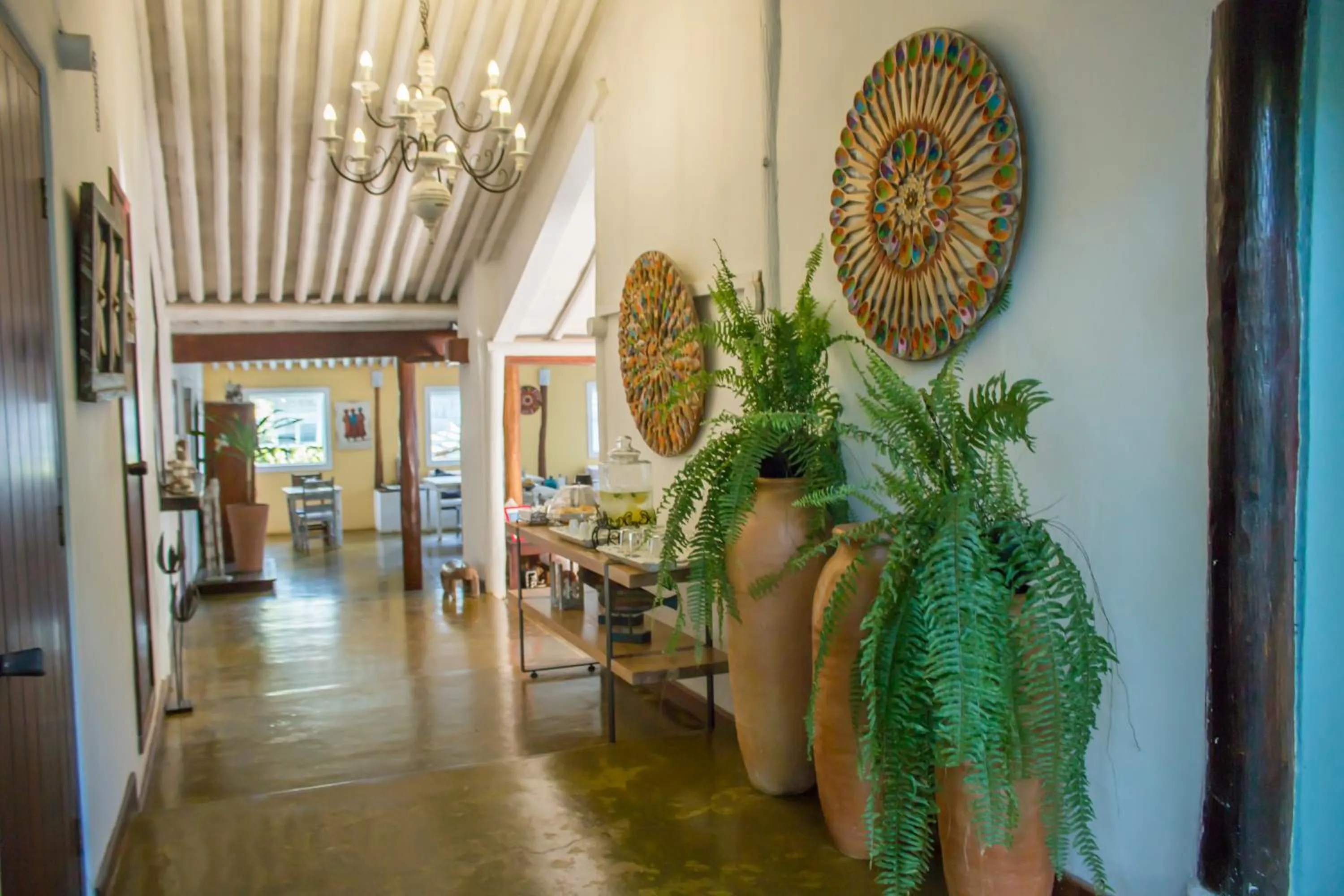 Decorative detail in Pousada Calypso