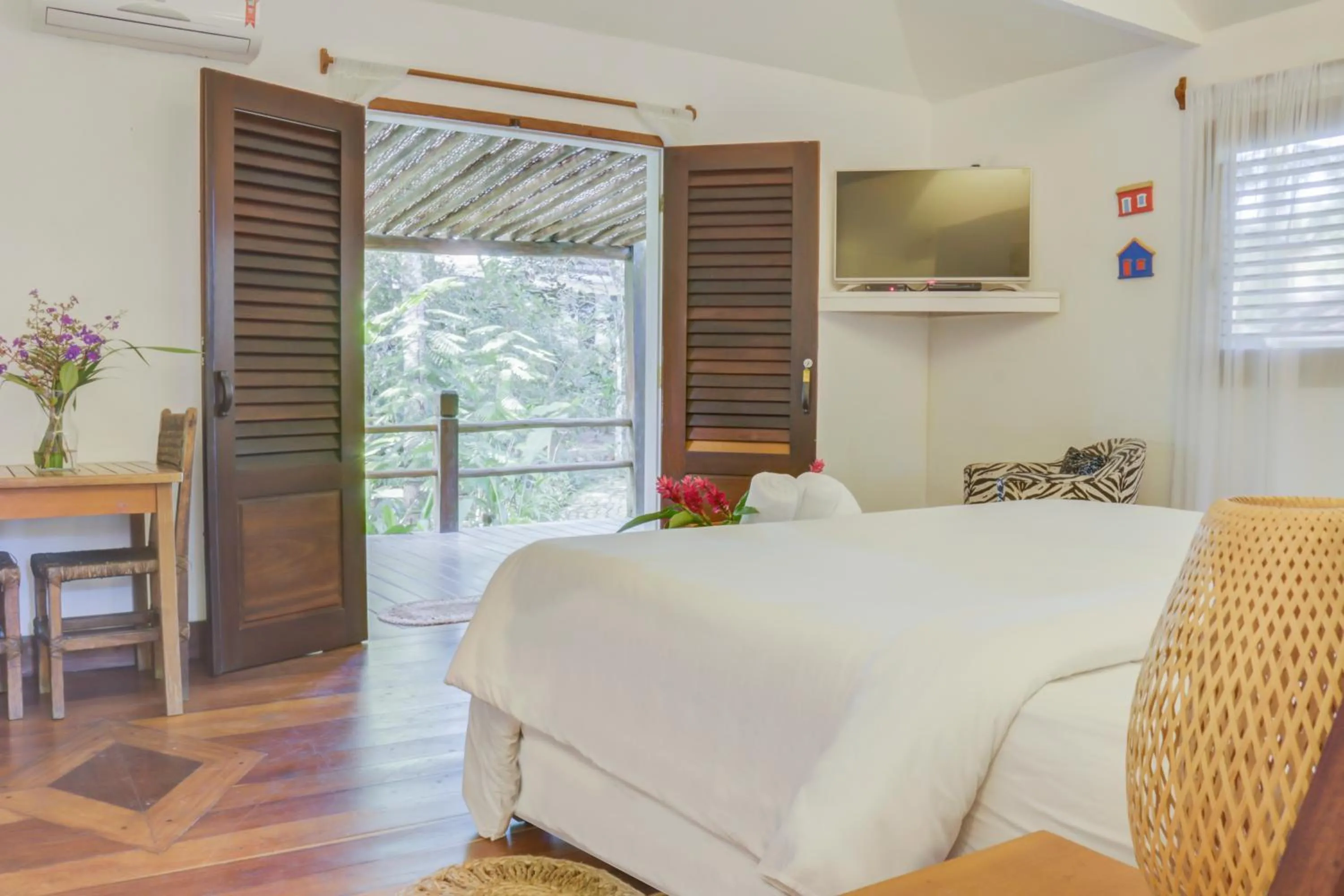 Bedroom, Bed in Pousada Calypso