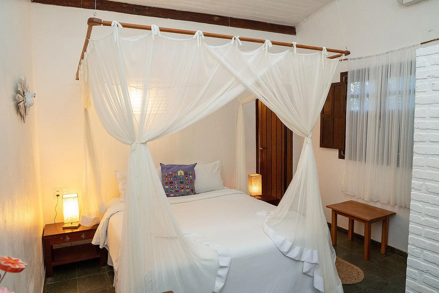 Bedroom, Bed in Pousada Calypso