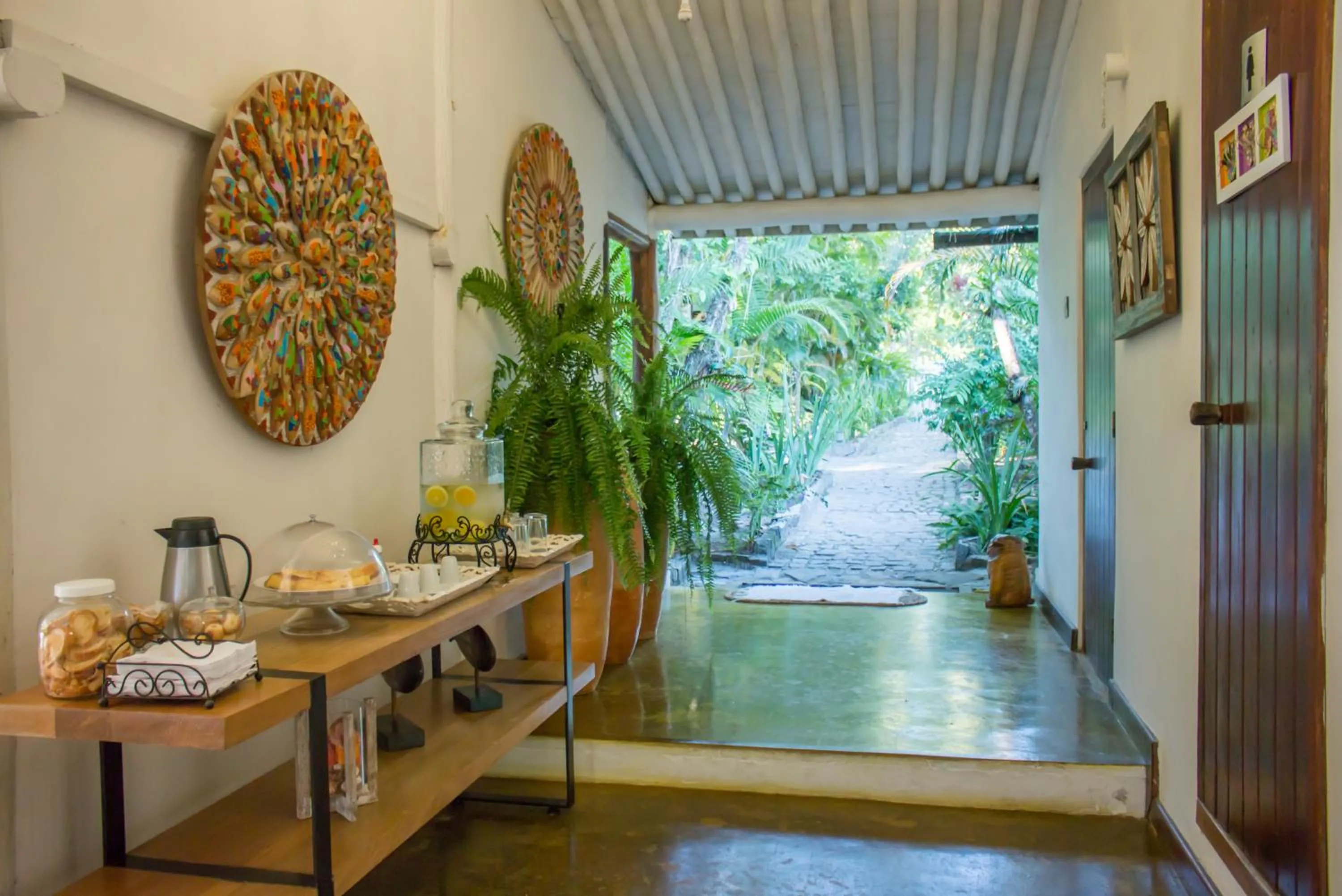 Decorative detail in Pousada Calypso