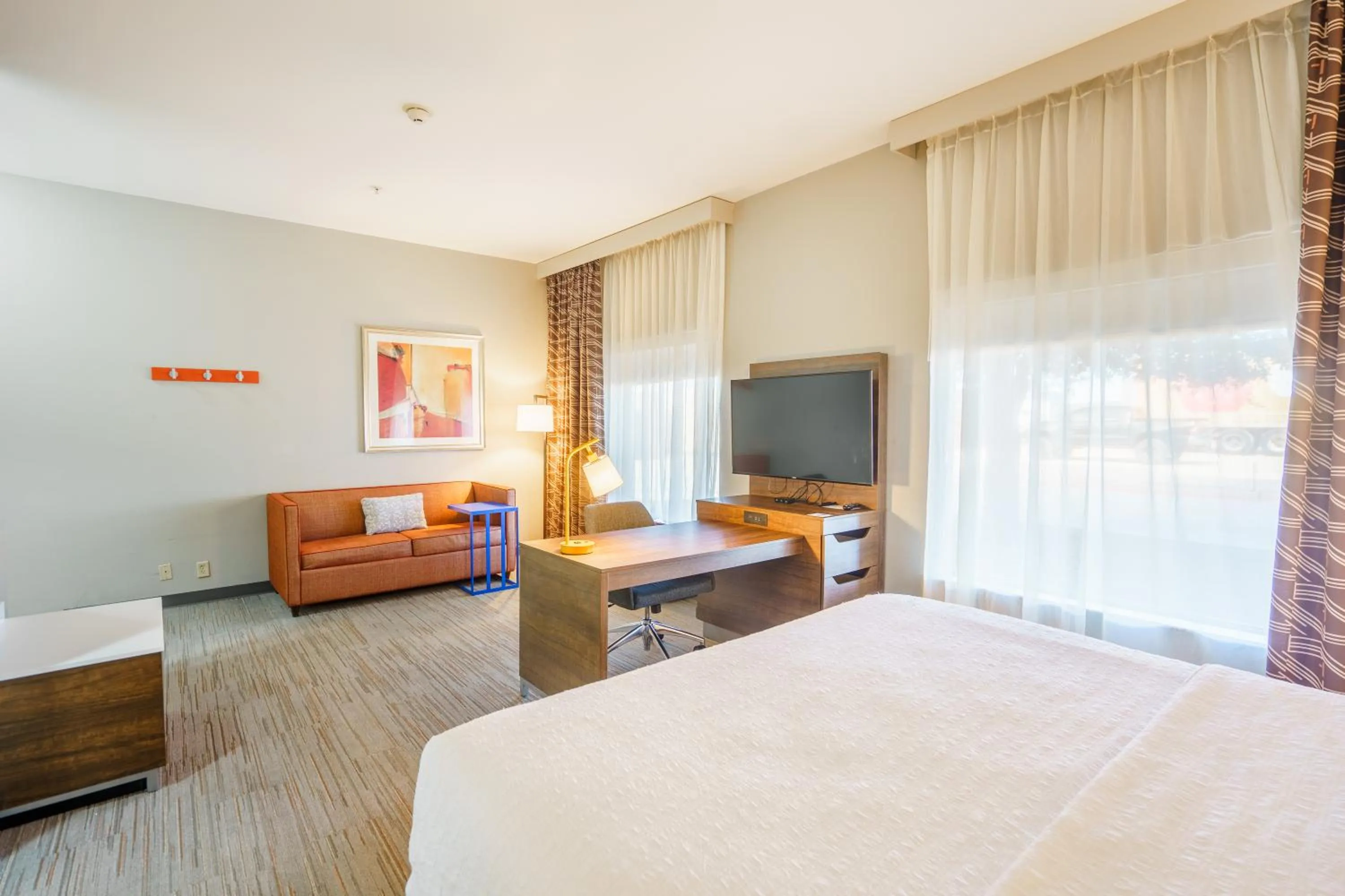 Bed in Hampton Inn & Suites Abilene I-20