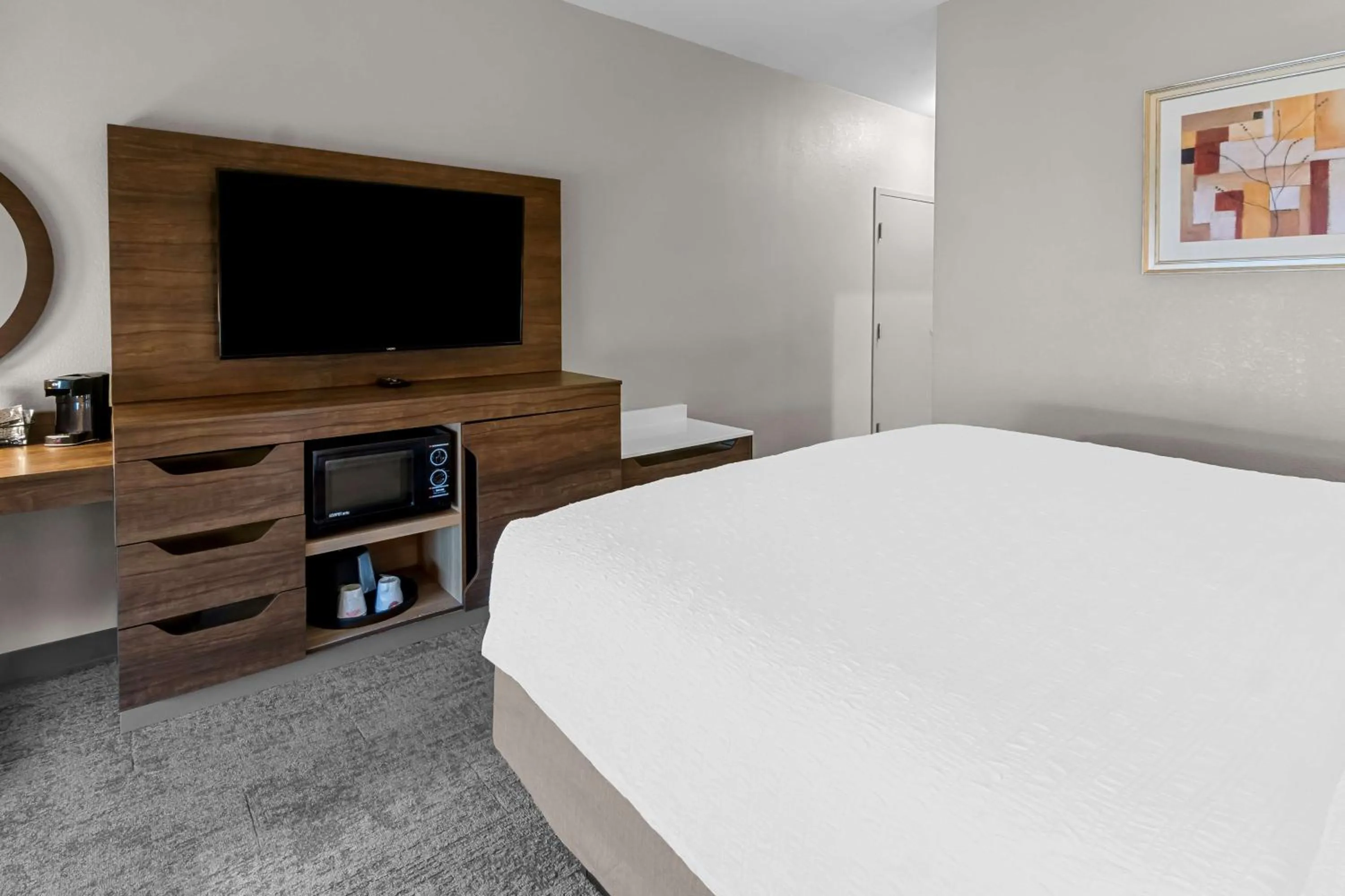 Bed in Hampton Inn & Suites Abilene I-20