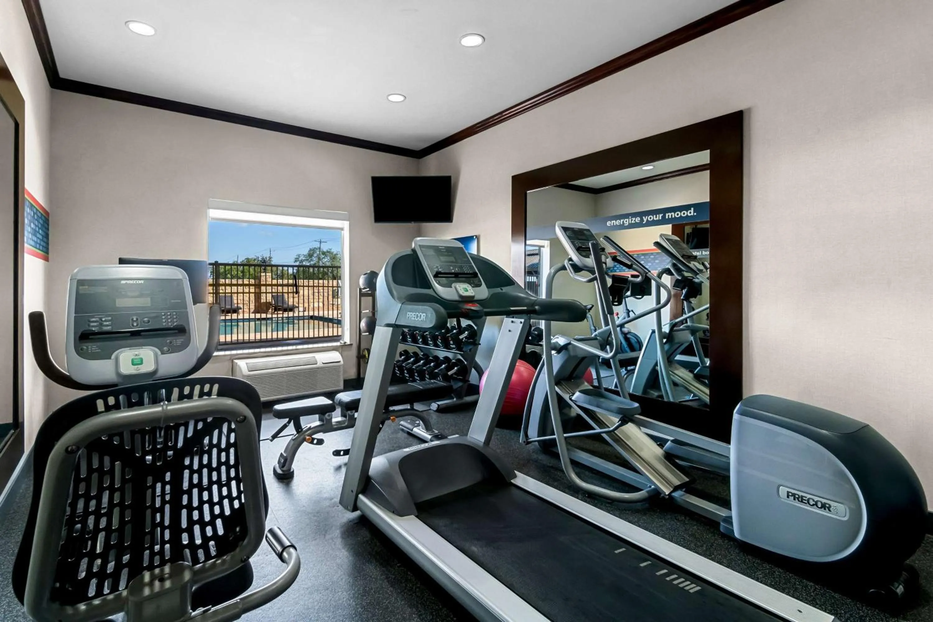 Fitness centre/facilities in Hampton Inn & Suites Abilene I-20