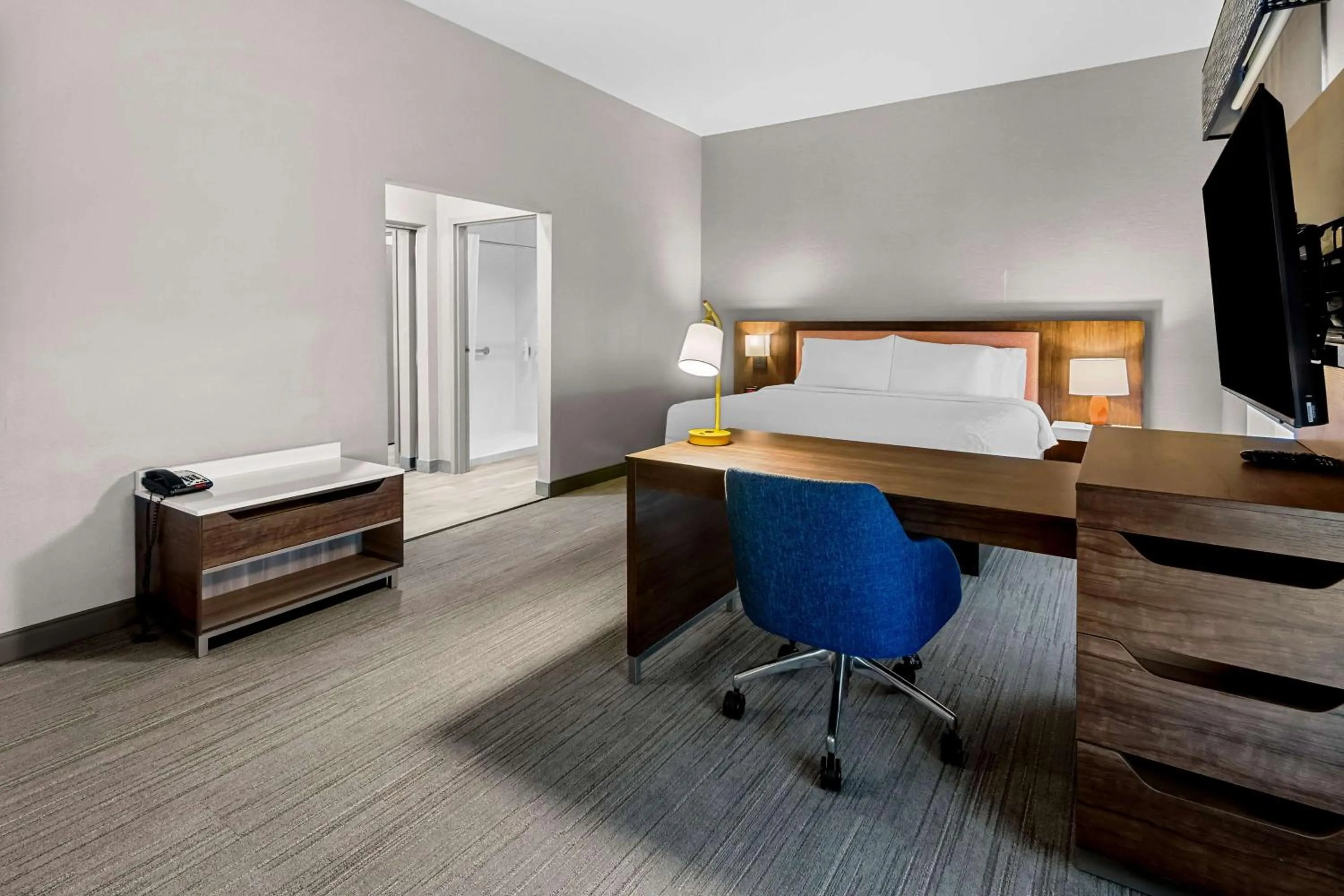 Bed in Hampton Inn & Suites Abilene I-20