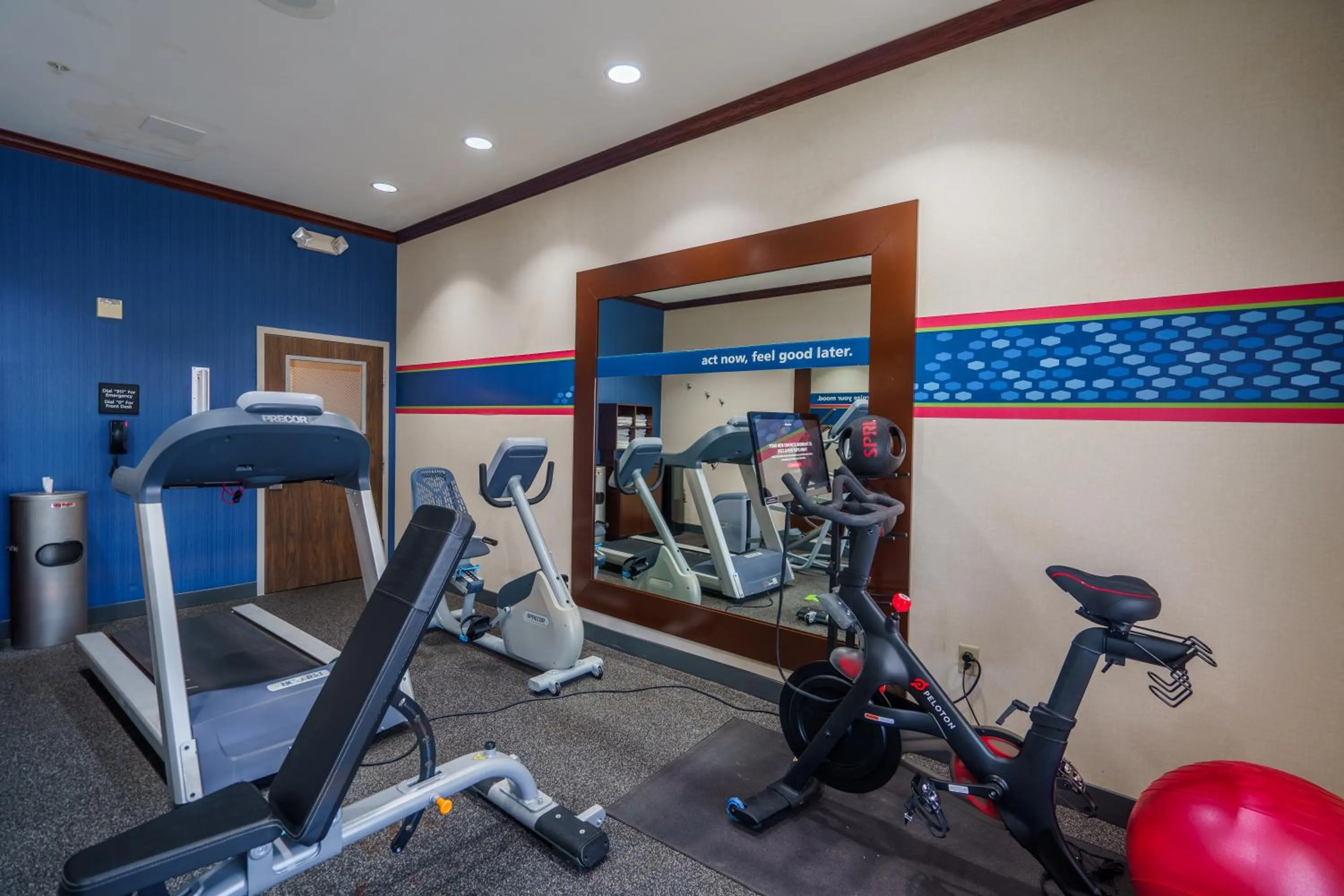 Fitness centre/facilities in Hampton Inn & Suites Abilene I-20