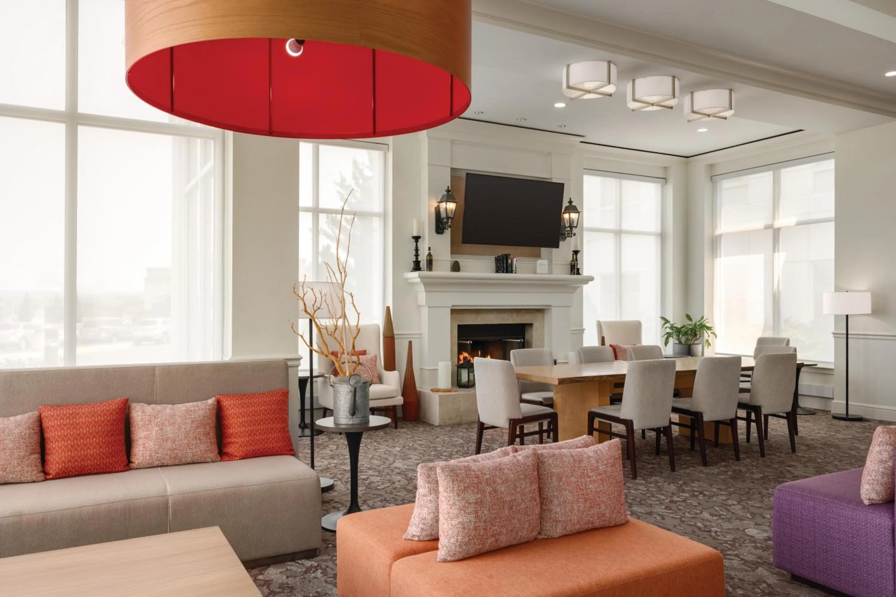 Lobby or reception in Hilton Garden Inn Allentown Bethlehem Airport