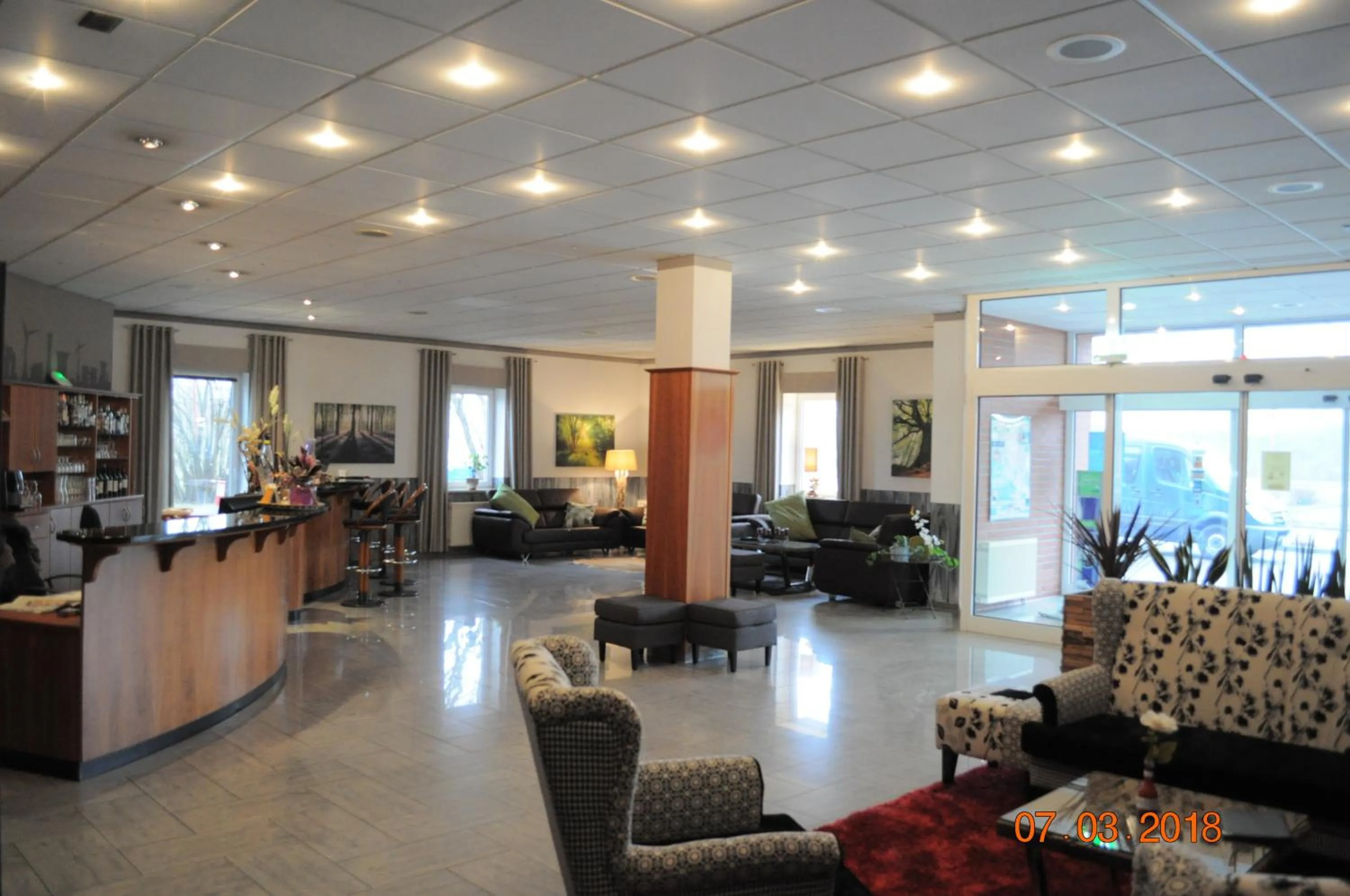 Lobby or reception in Turmhotel Schwedt