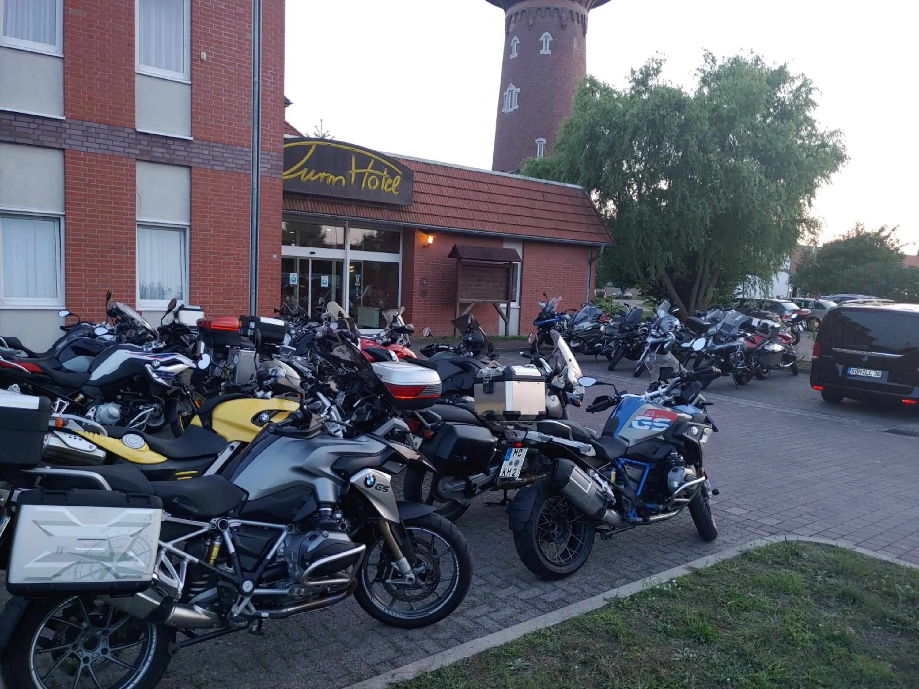 Parking in Turmhotel Schwedt