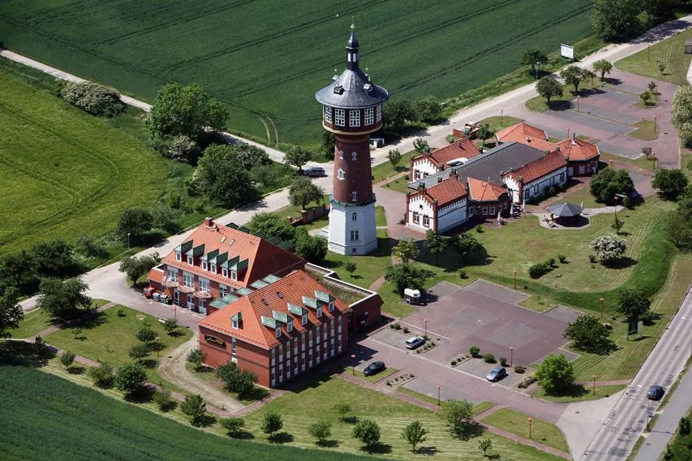 Bird's eye view in Turmhotel Schwedt