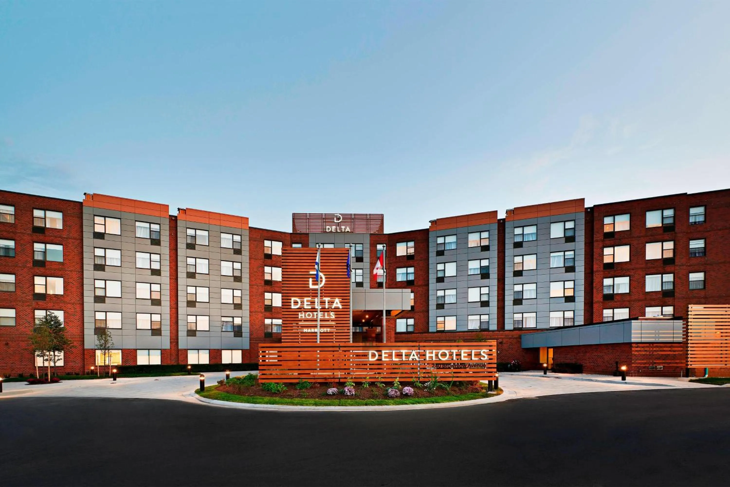 Property building in Delta Hotels by Marriott Dartmouth