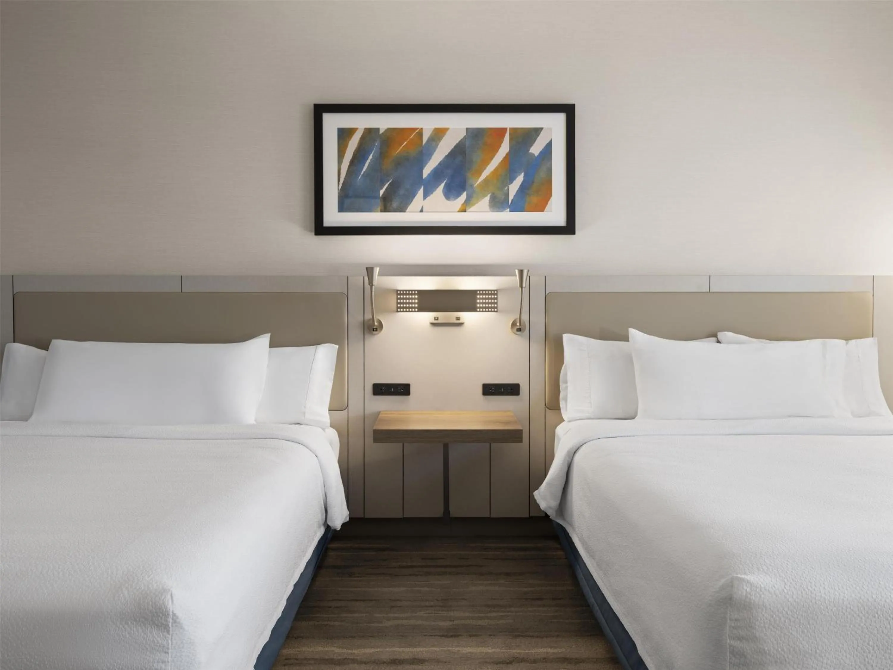 Bed in Hilton Garden Inn Albuquerque Airport