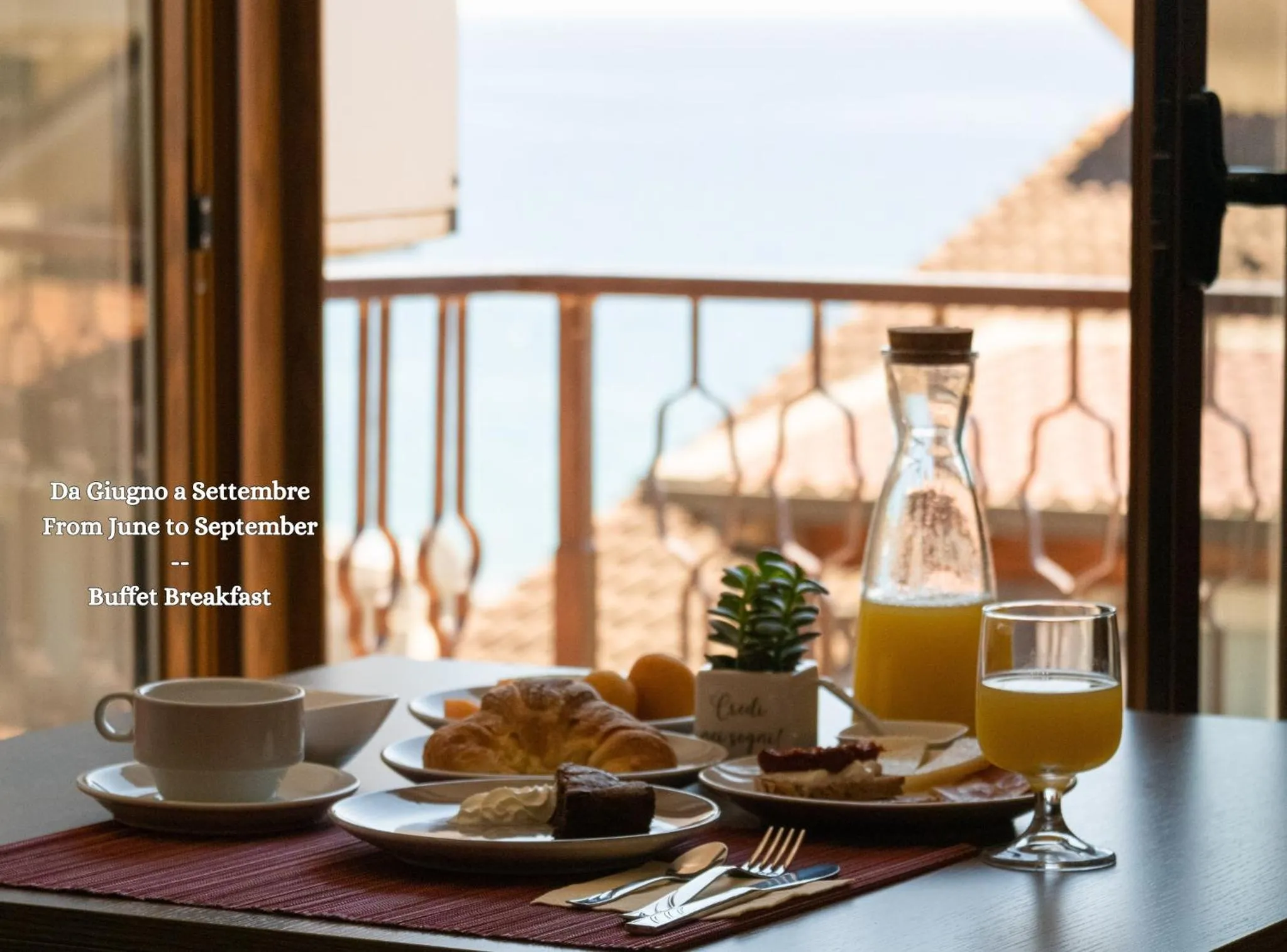 Breakfast in B&B a due passi dal mare