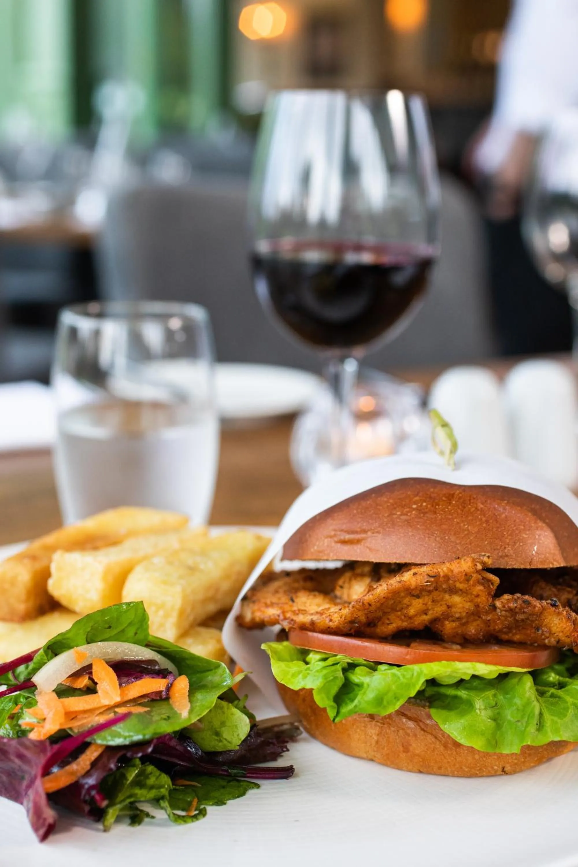 Food and drinks in The Lodges at Kilkea Castle