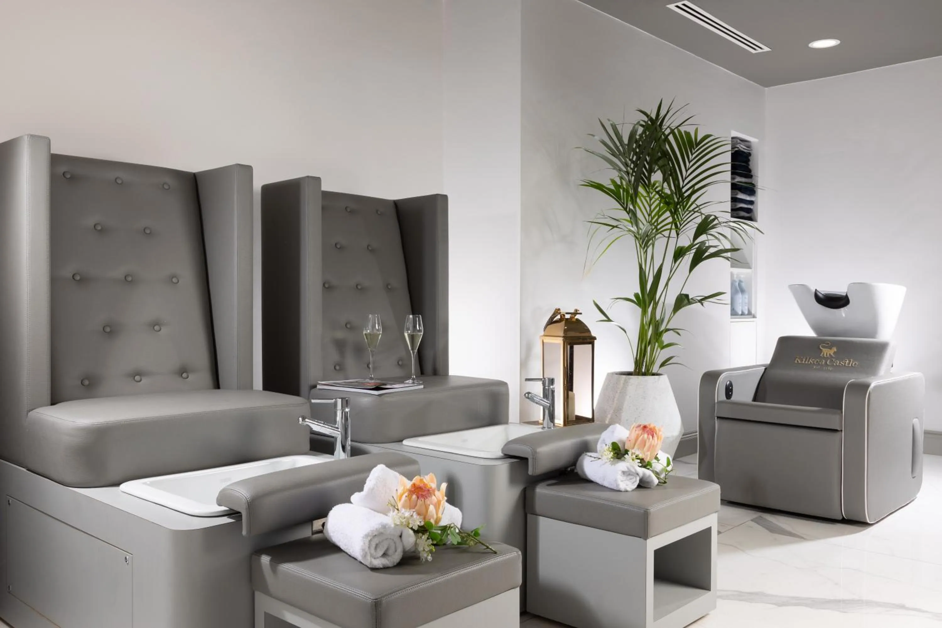 Spa and wellness centre/facilities in The Lodges at Kilkea Castle