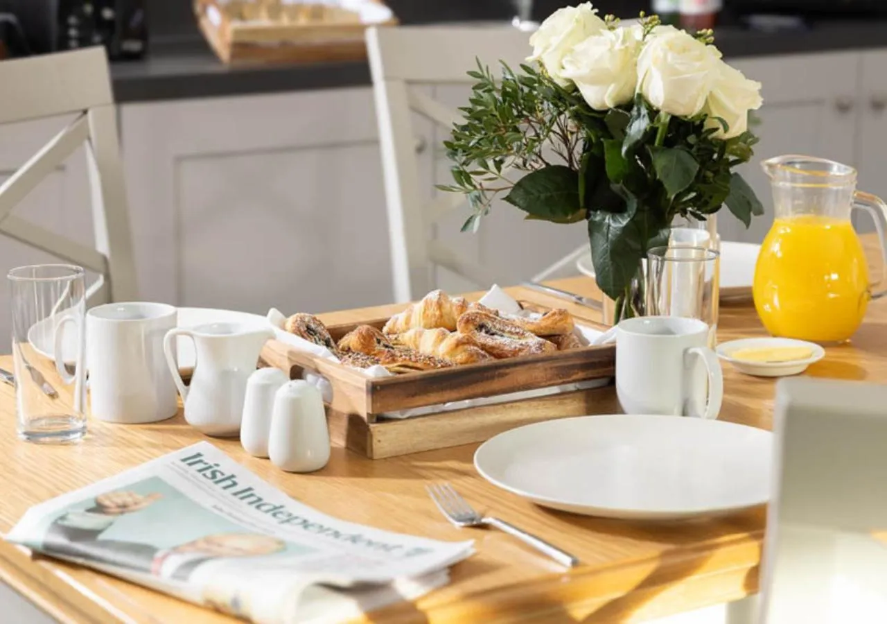 Food and drinks in The Lodges at Kilkea Castle