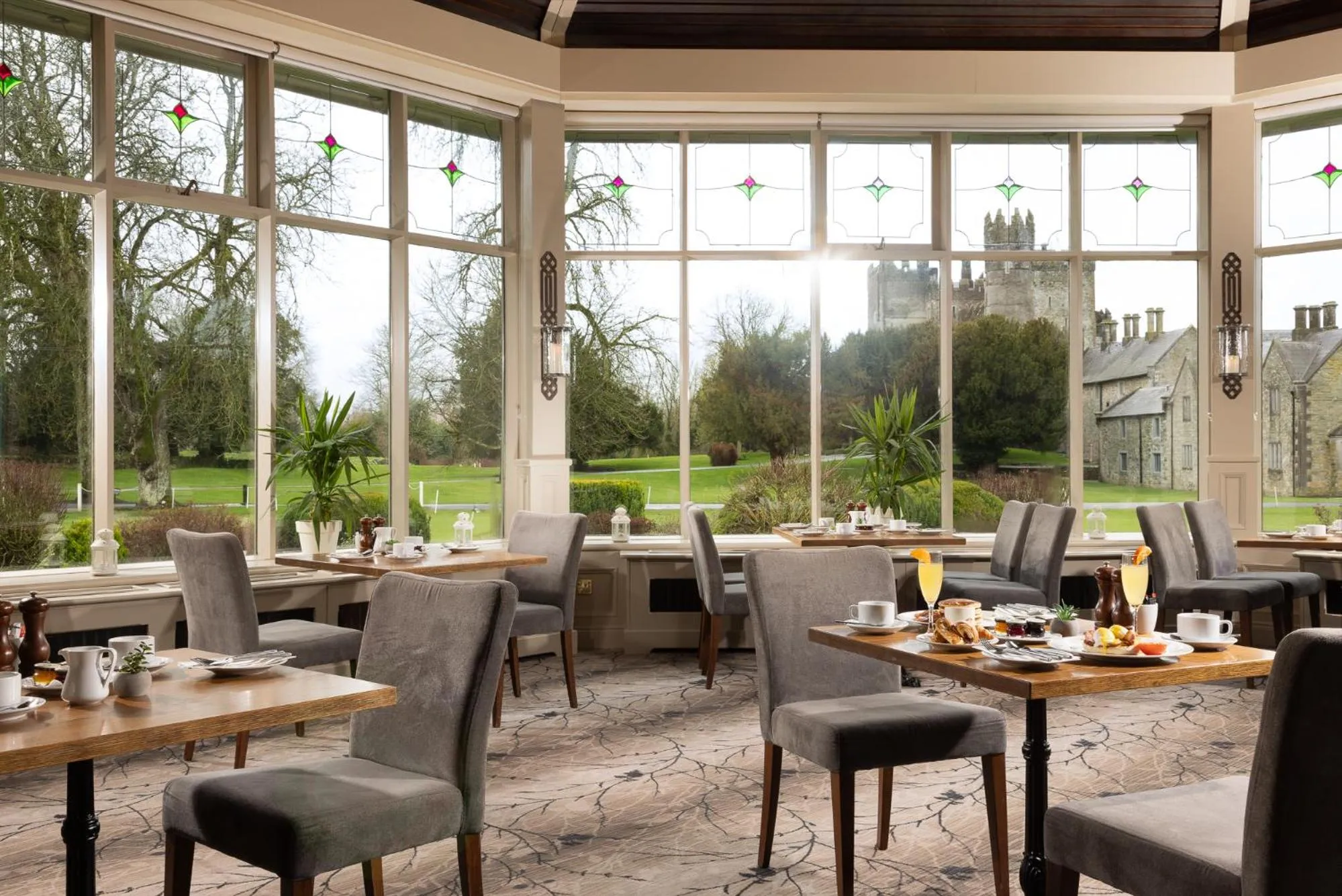 Restaurant/places to eat in The Lodges at Kilkea Castle