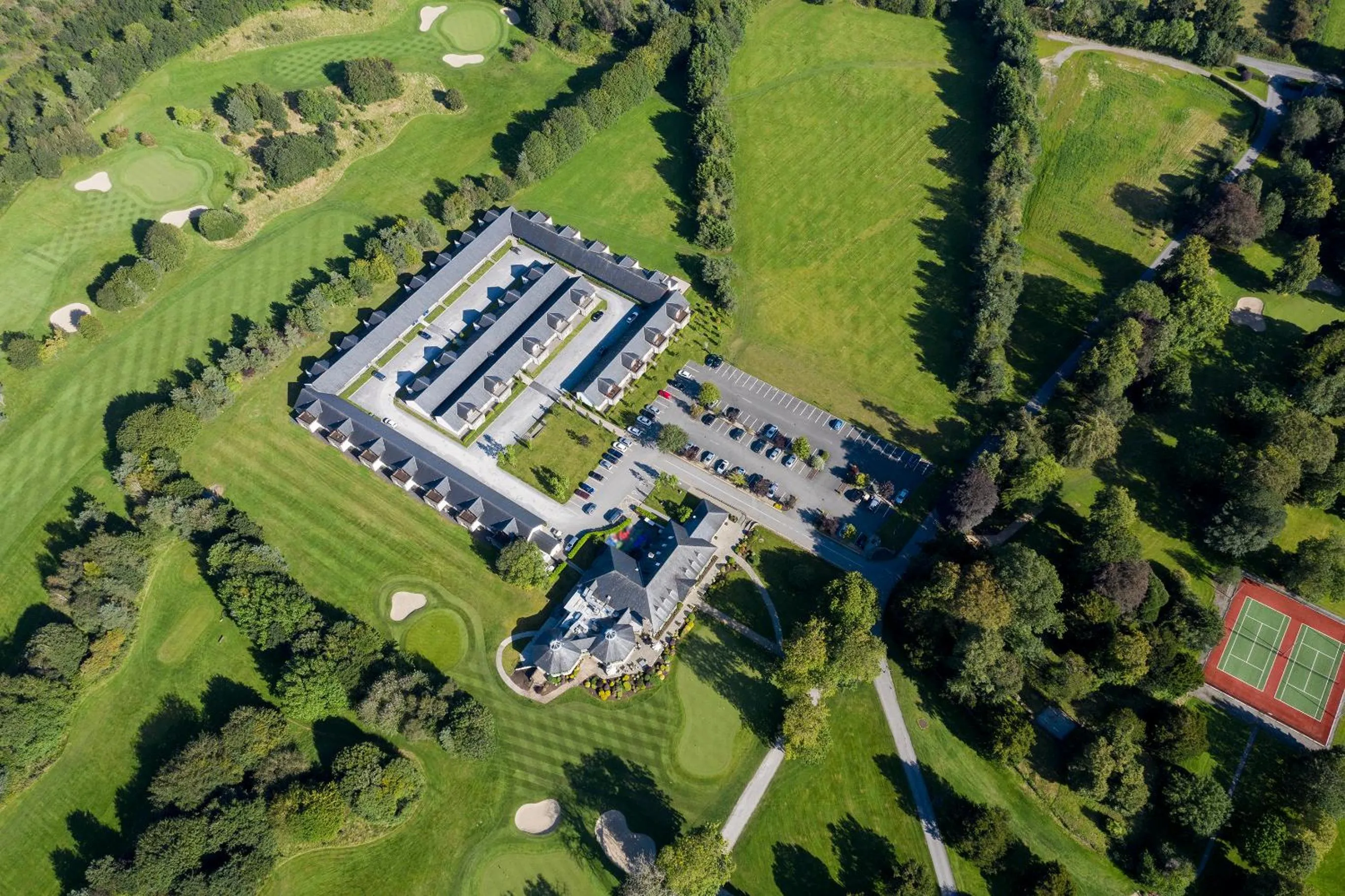 Natural landscape in The Lodges at Kilkea Castle