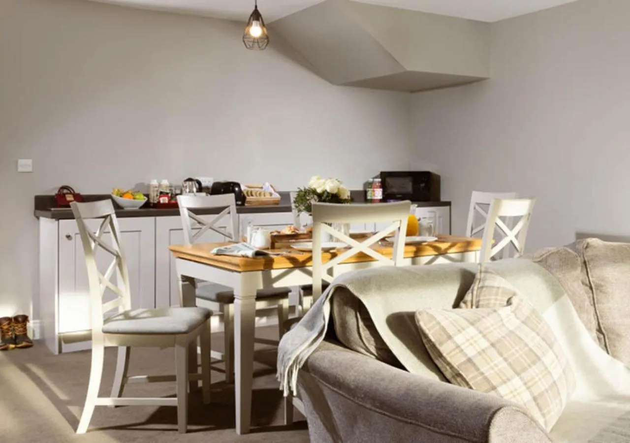 Living room in The Lodges at Kilkea Castle