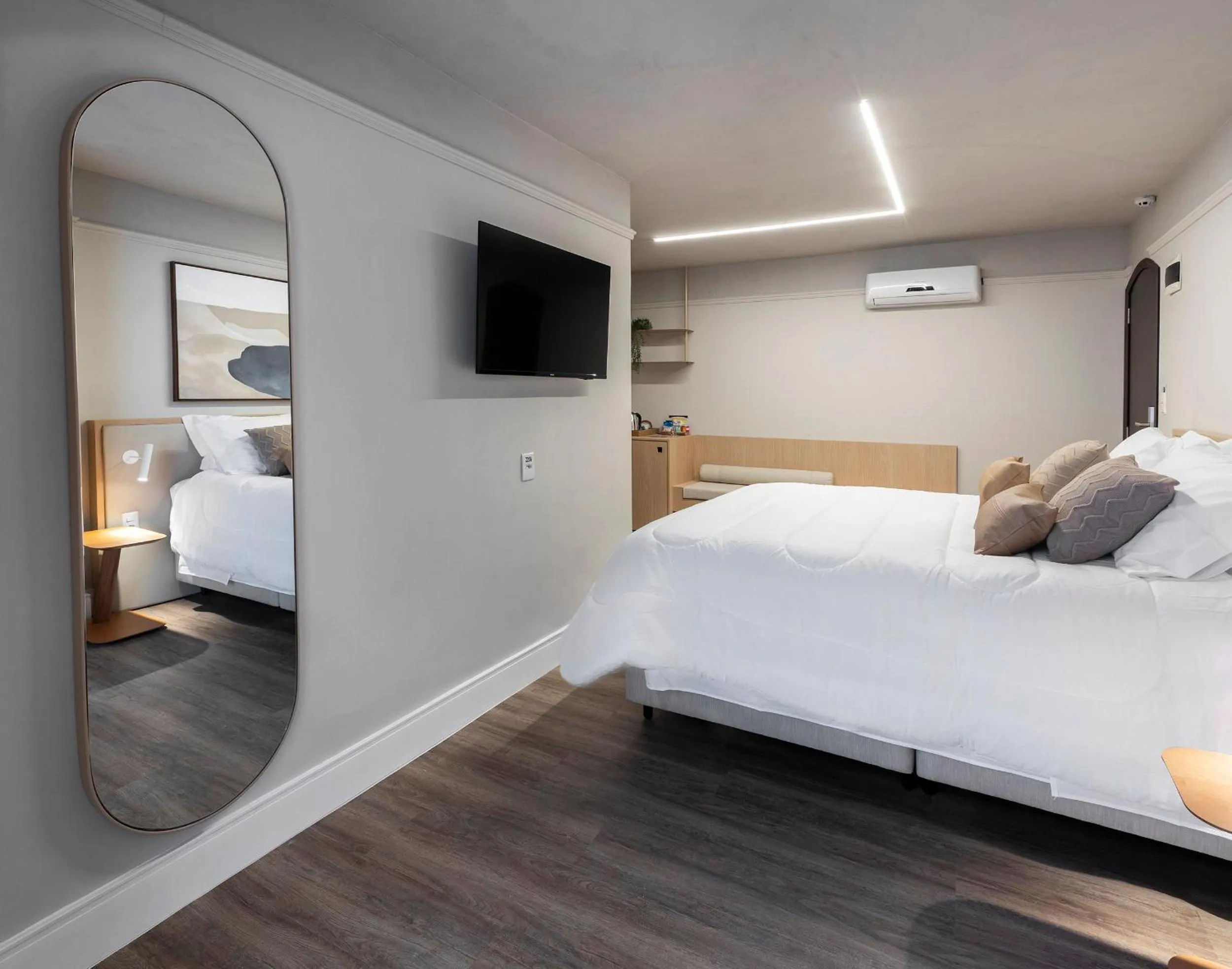 Bedroom, Bed in HM Hotel