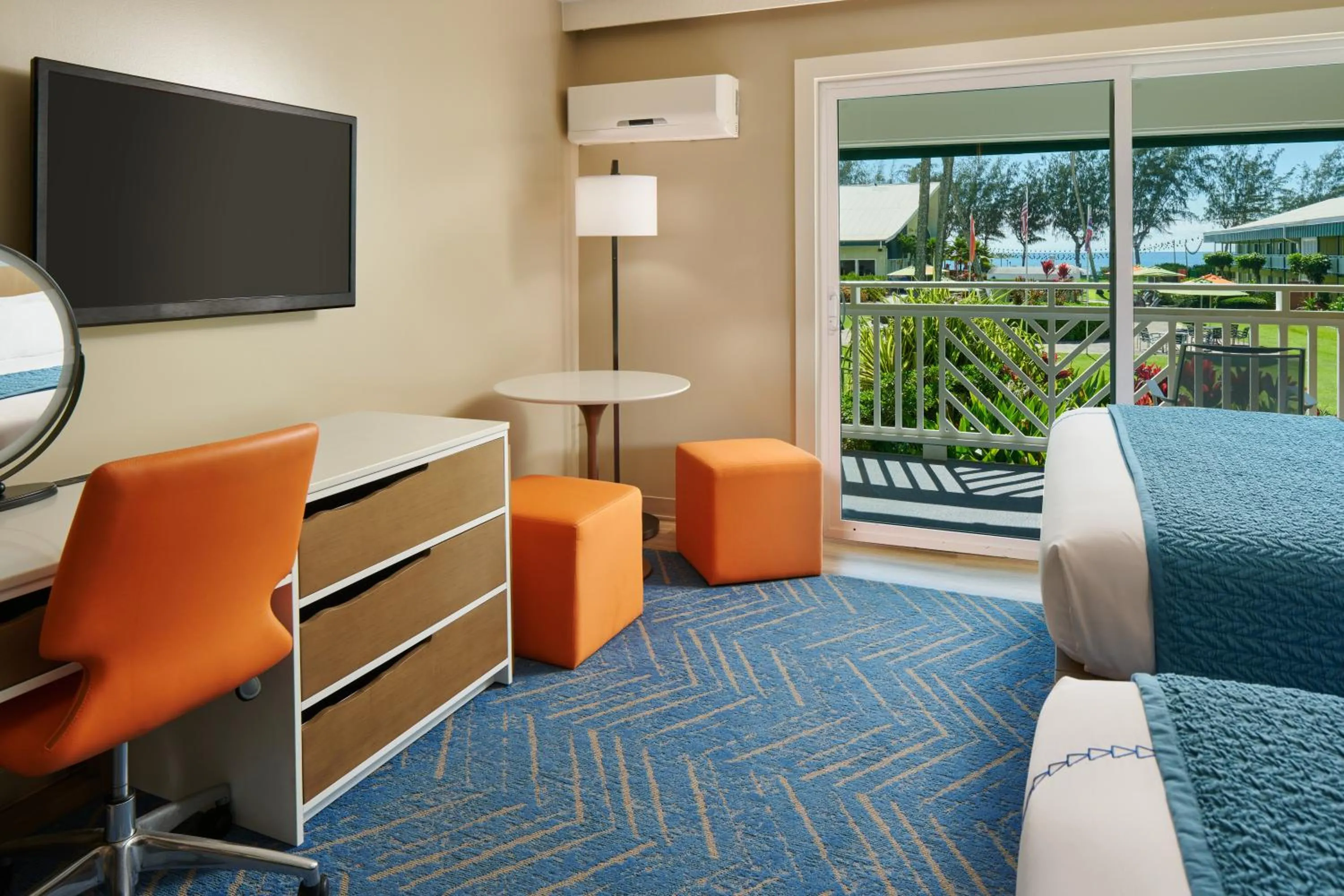 Bedroom in Kauai Shores Hotel