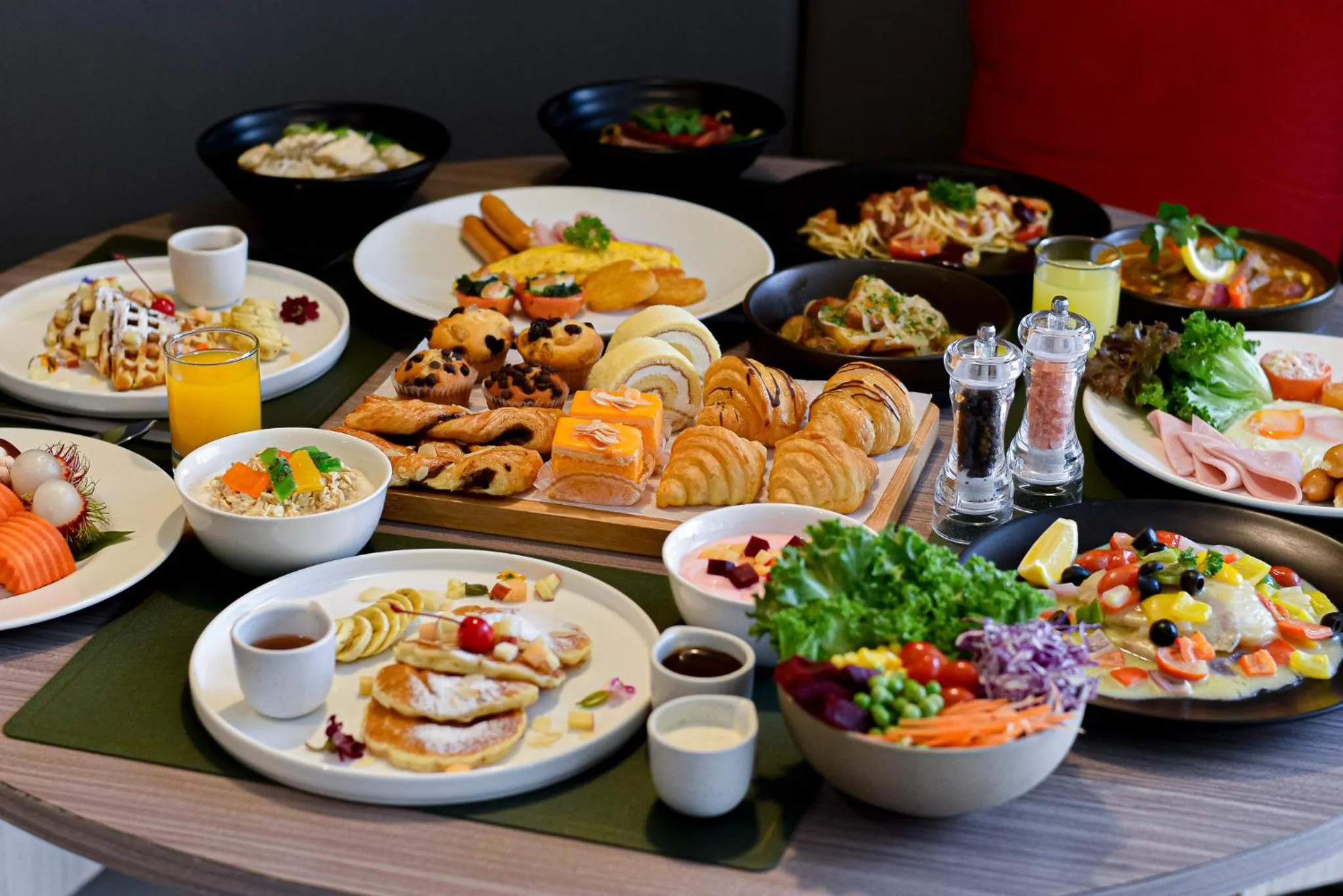 Breakfast in Hilton Garden Inn Bangkok Silom