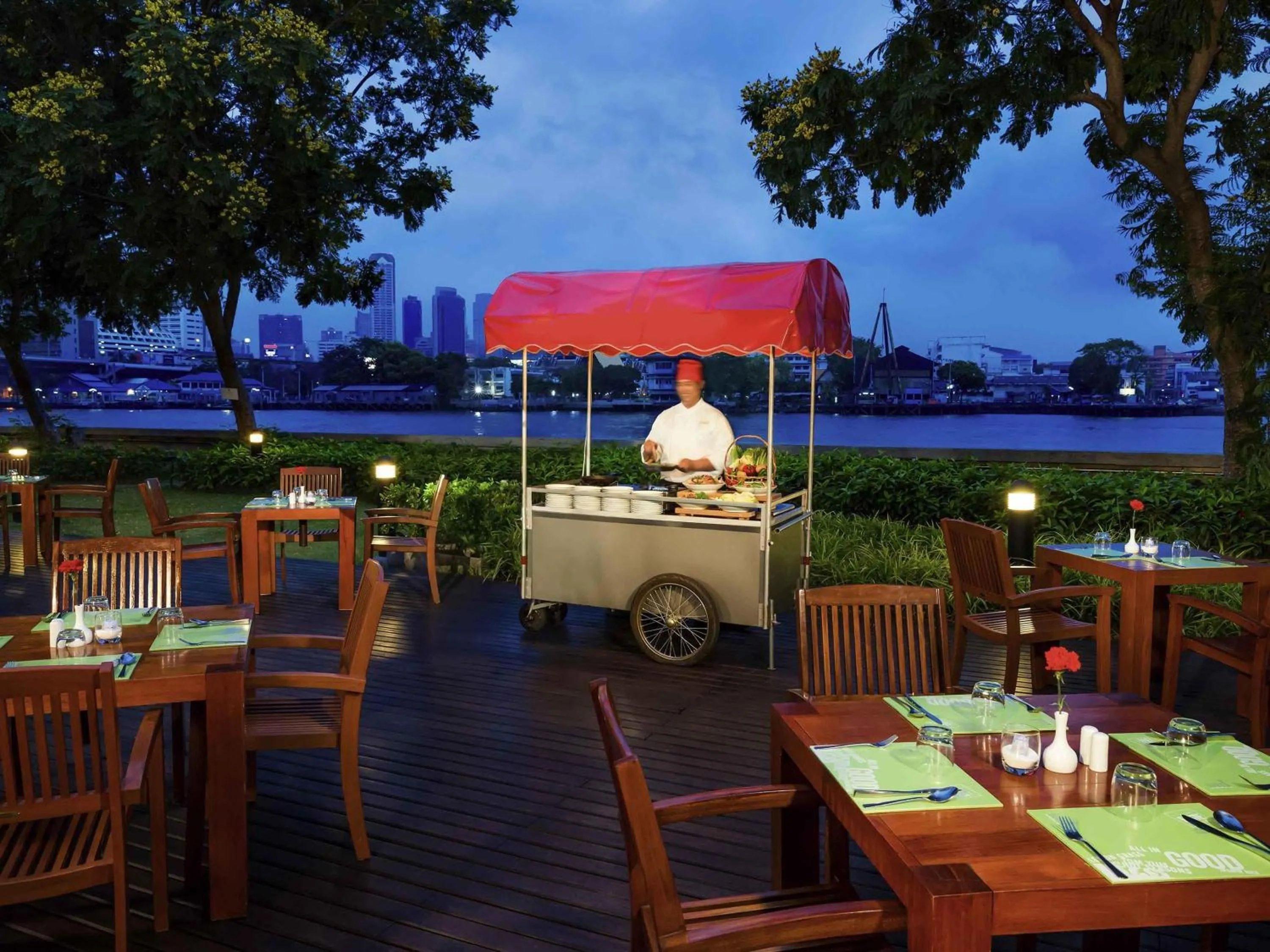 Property building in Ibis Bangkok Riverside