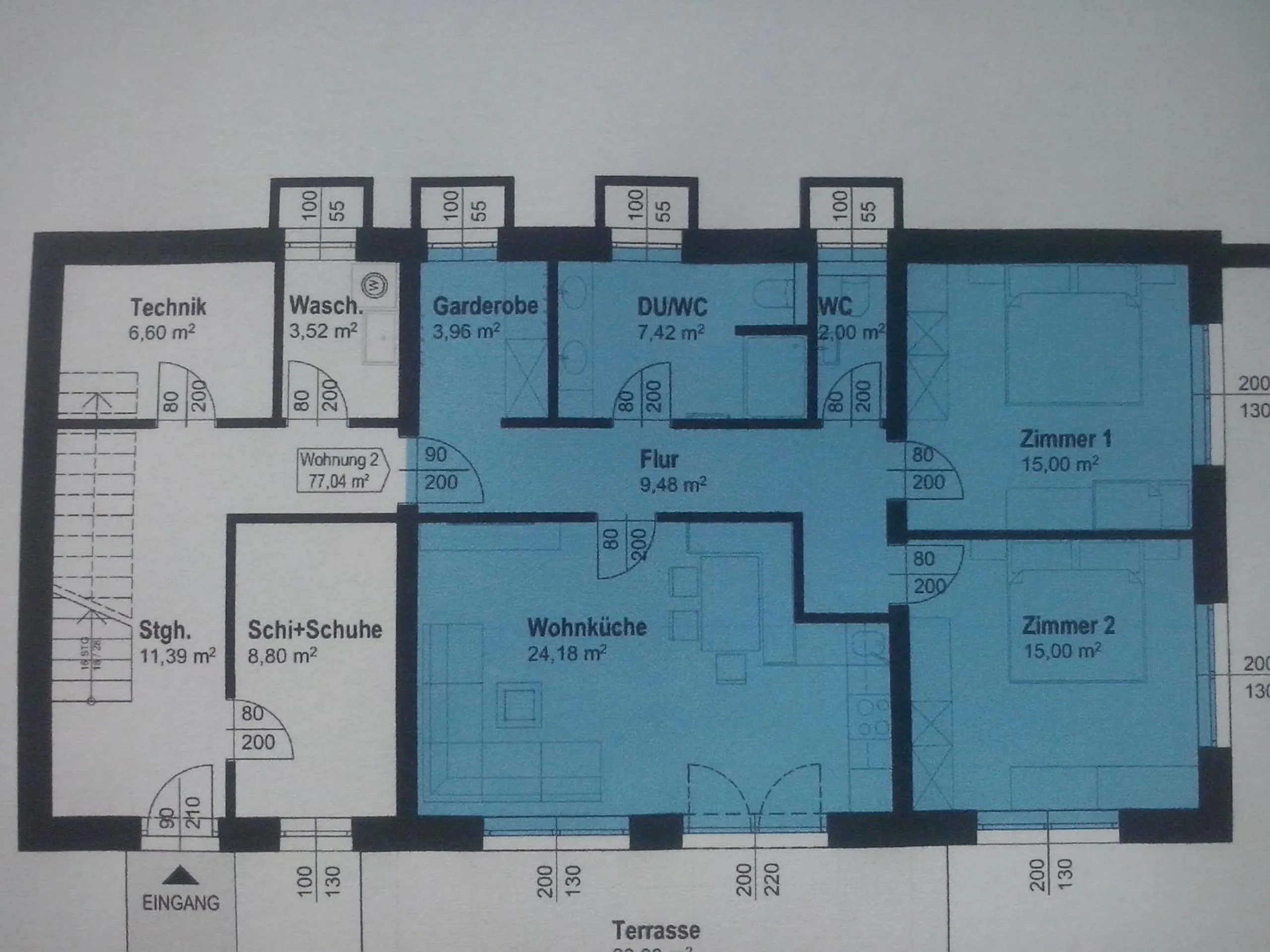 Photo of the whole room in Praschhof