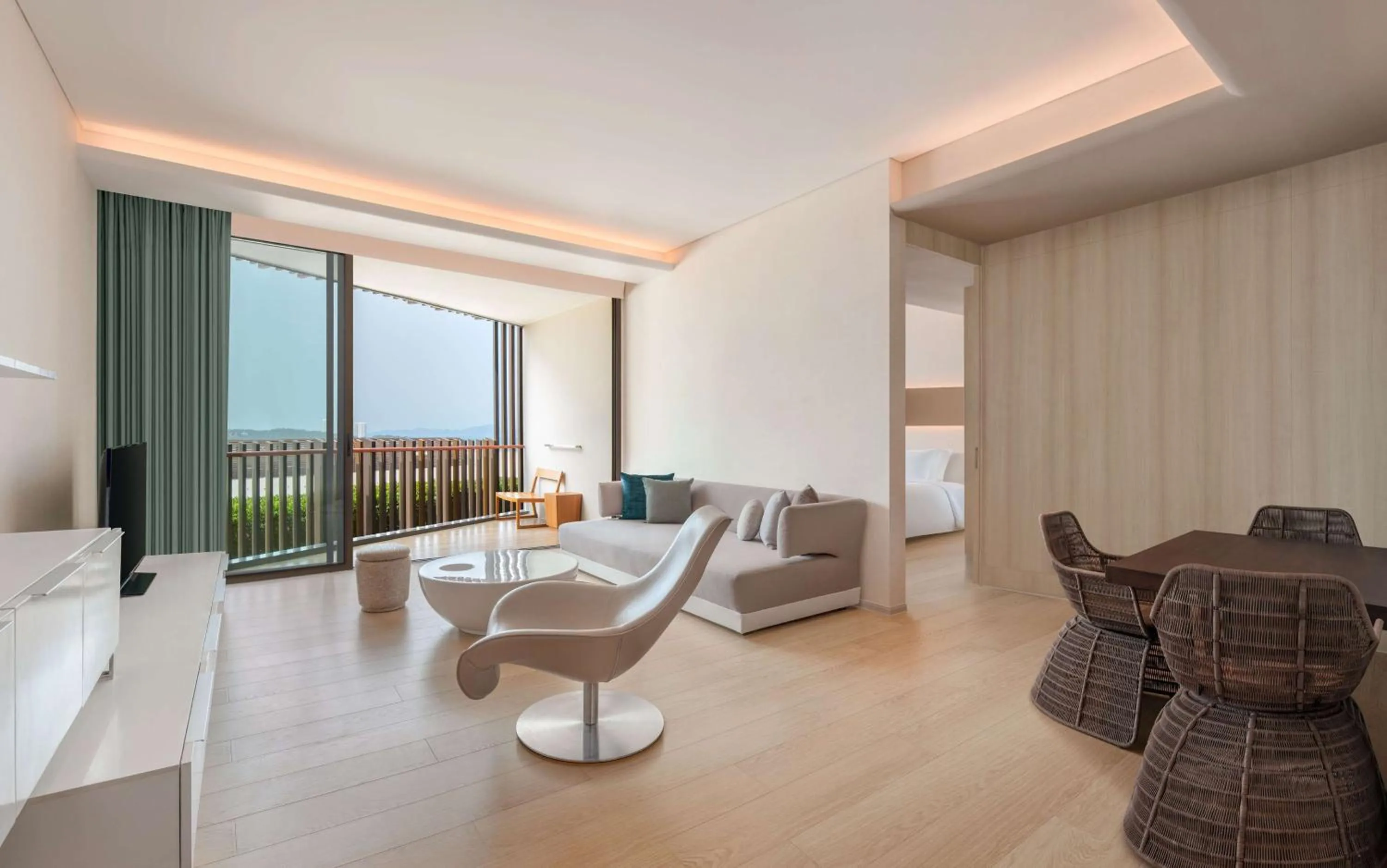 Living room in Hilton Pattaya