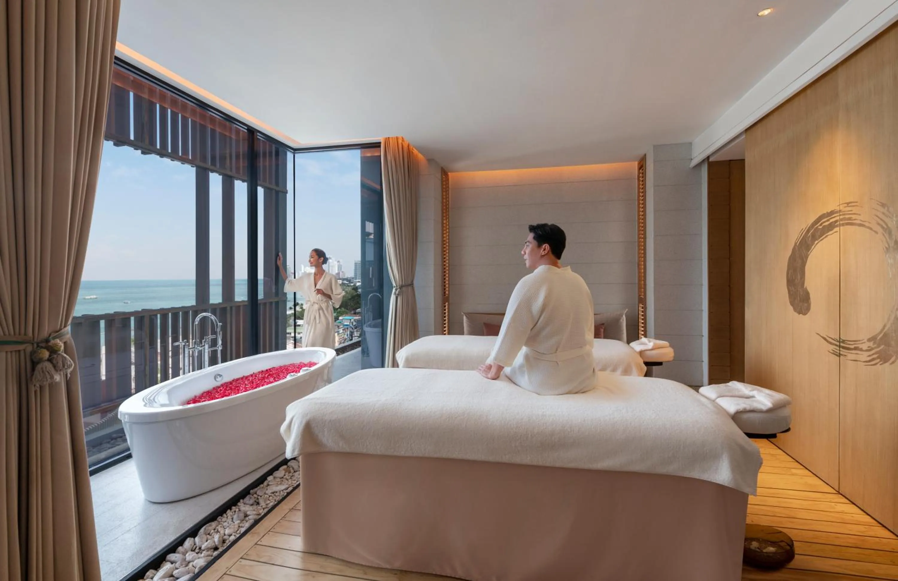 Spa and wellness centre/facilities, Bed in Hilton Pattaya