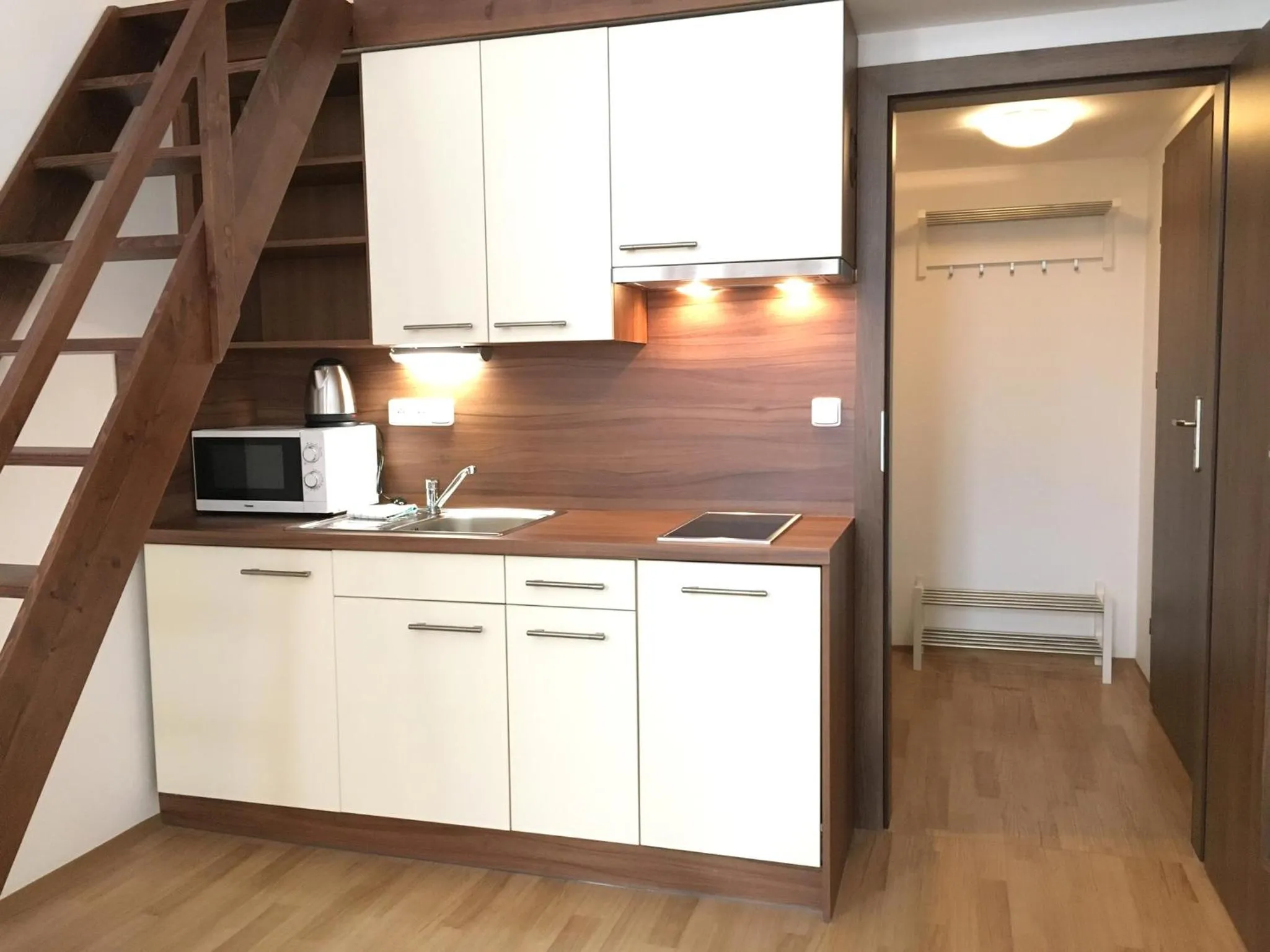 Kitchen or kitchenette in Pytloun Apartments Liberec