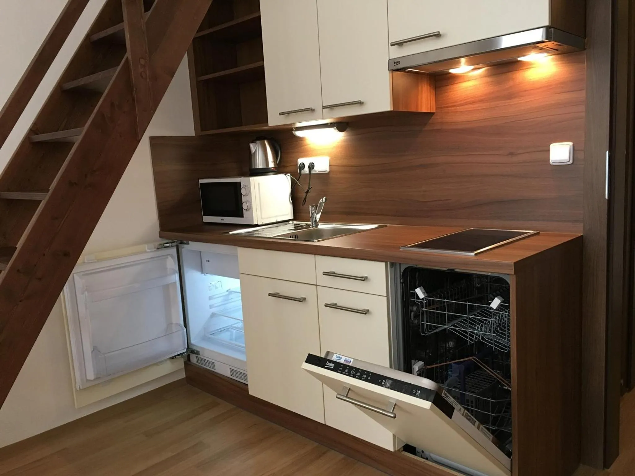 Kitchen or kitchenette in Pytloun Apartments Liberec