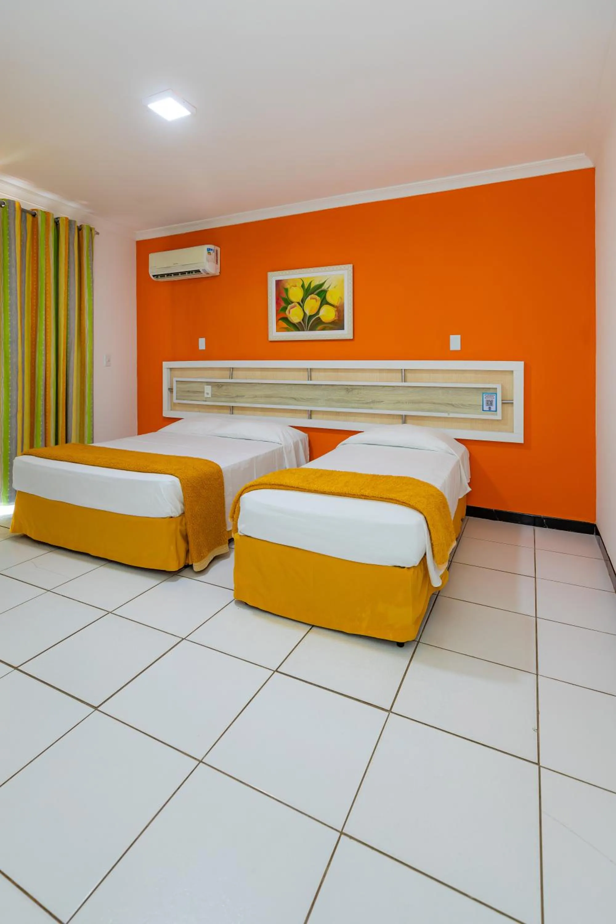 Bed in Hotel Adriattico