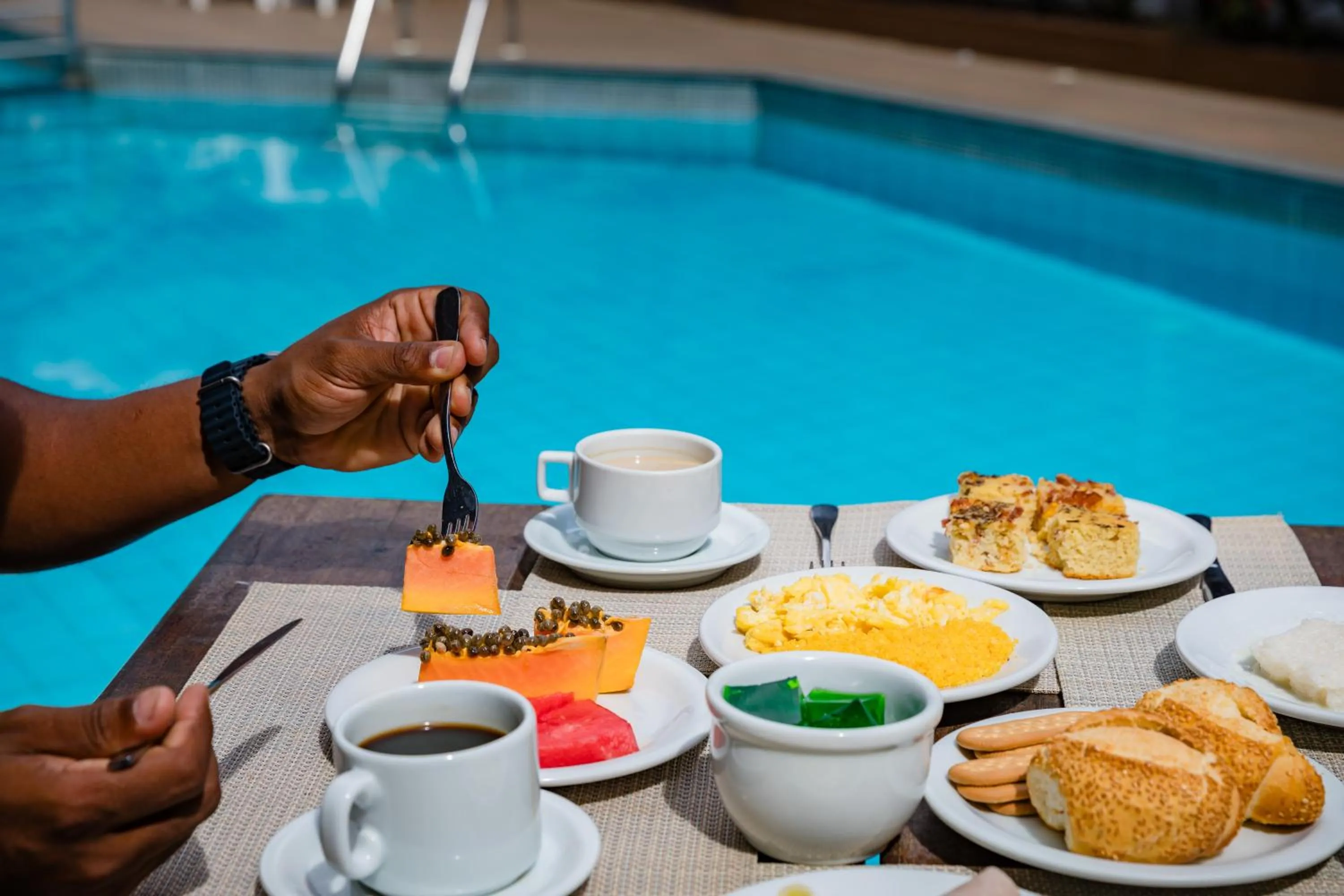Breakfast in Hotel Adriattico