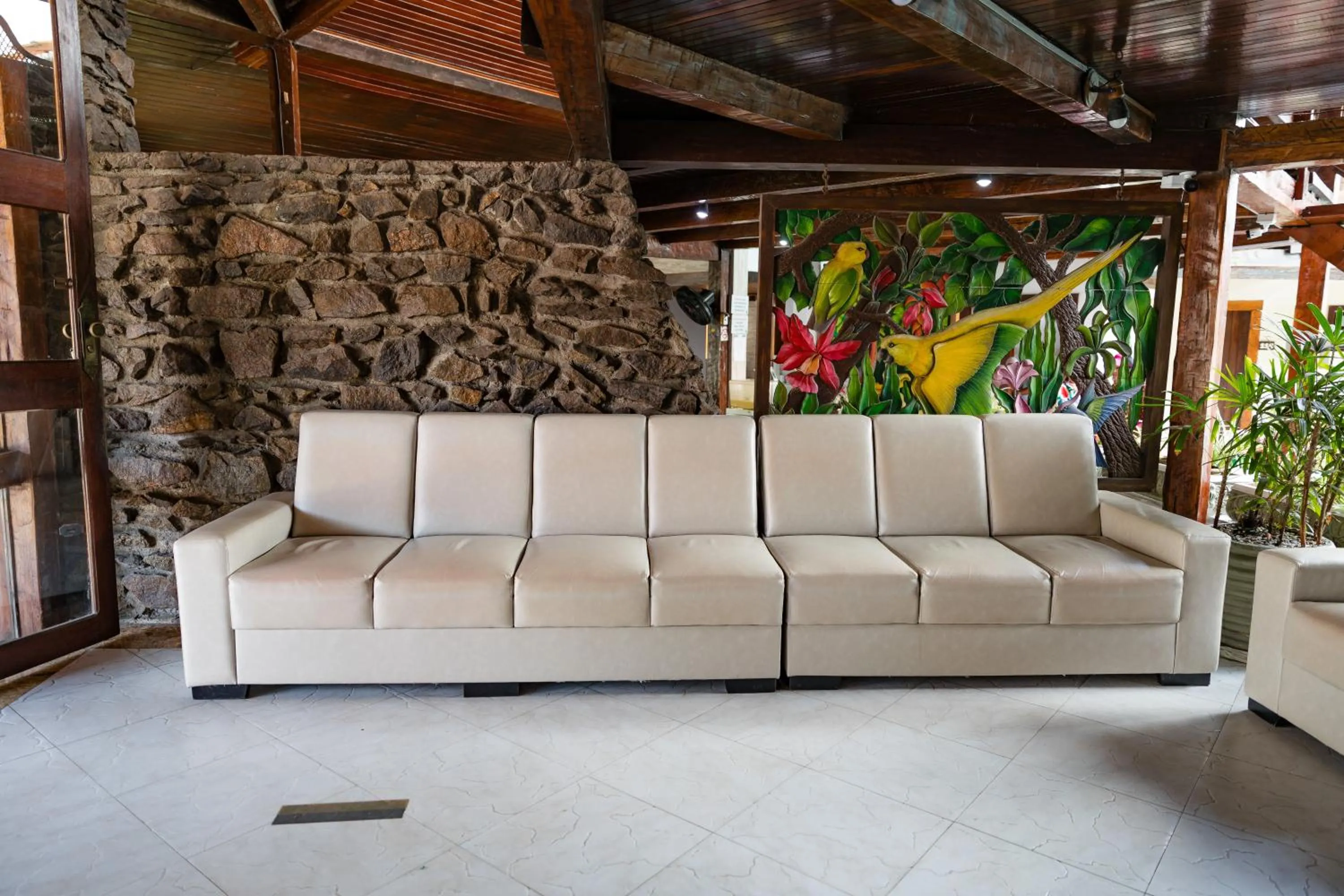 Seating area in Hotel Adriattico