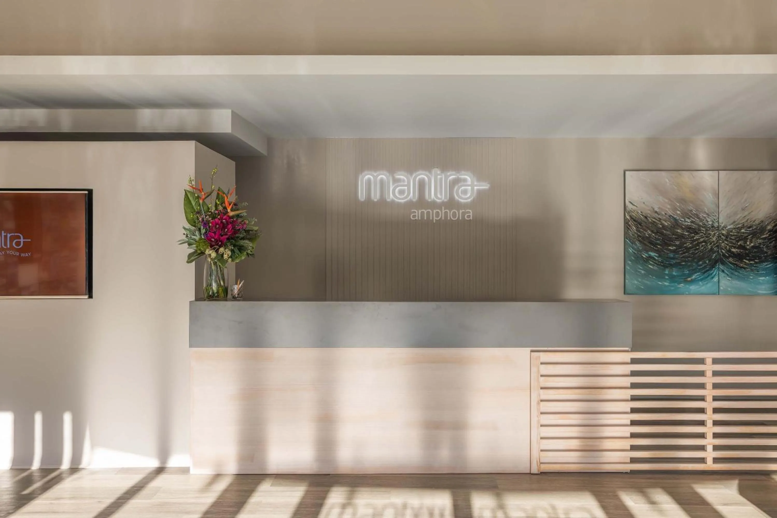 Lobby or reception in Mantra Amphora