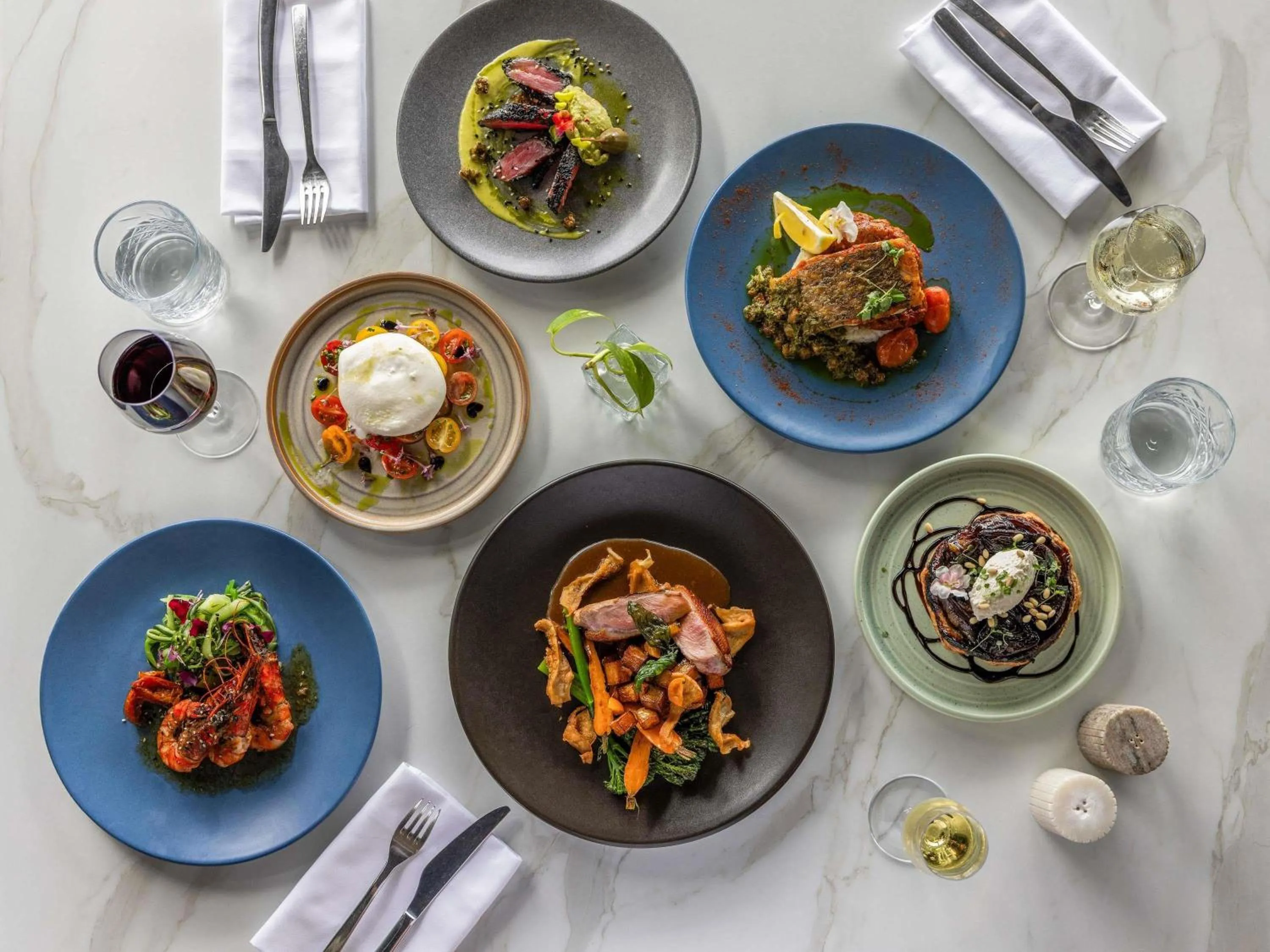 Restaurant/places to eat in Peppers Blue on Blue