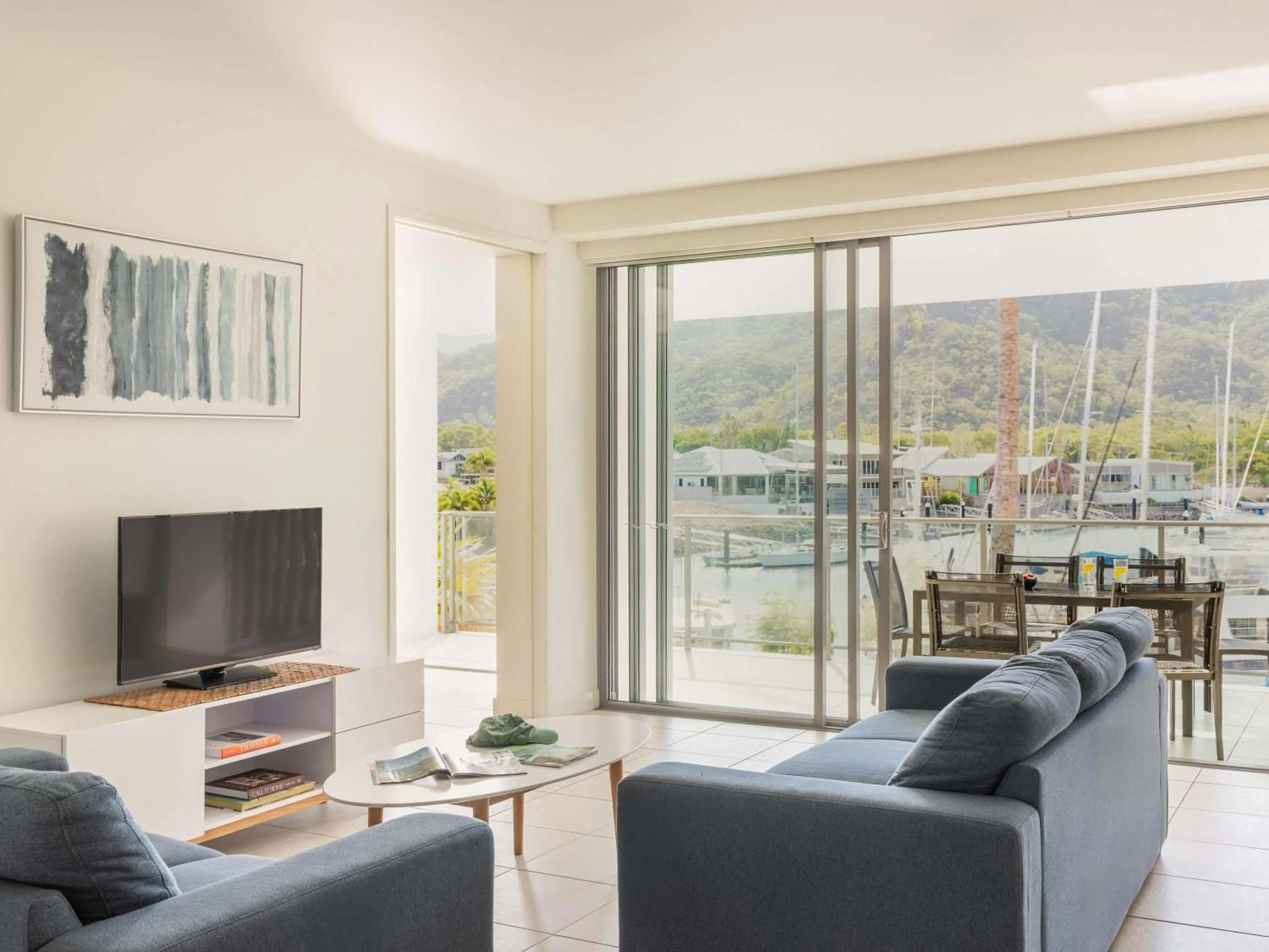 Bedroom in Peppers Blue on Blue