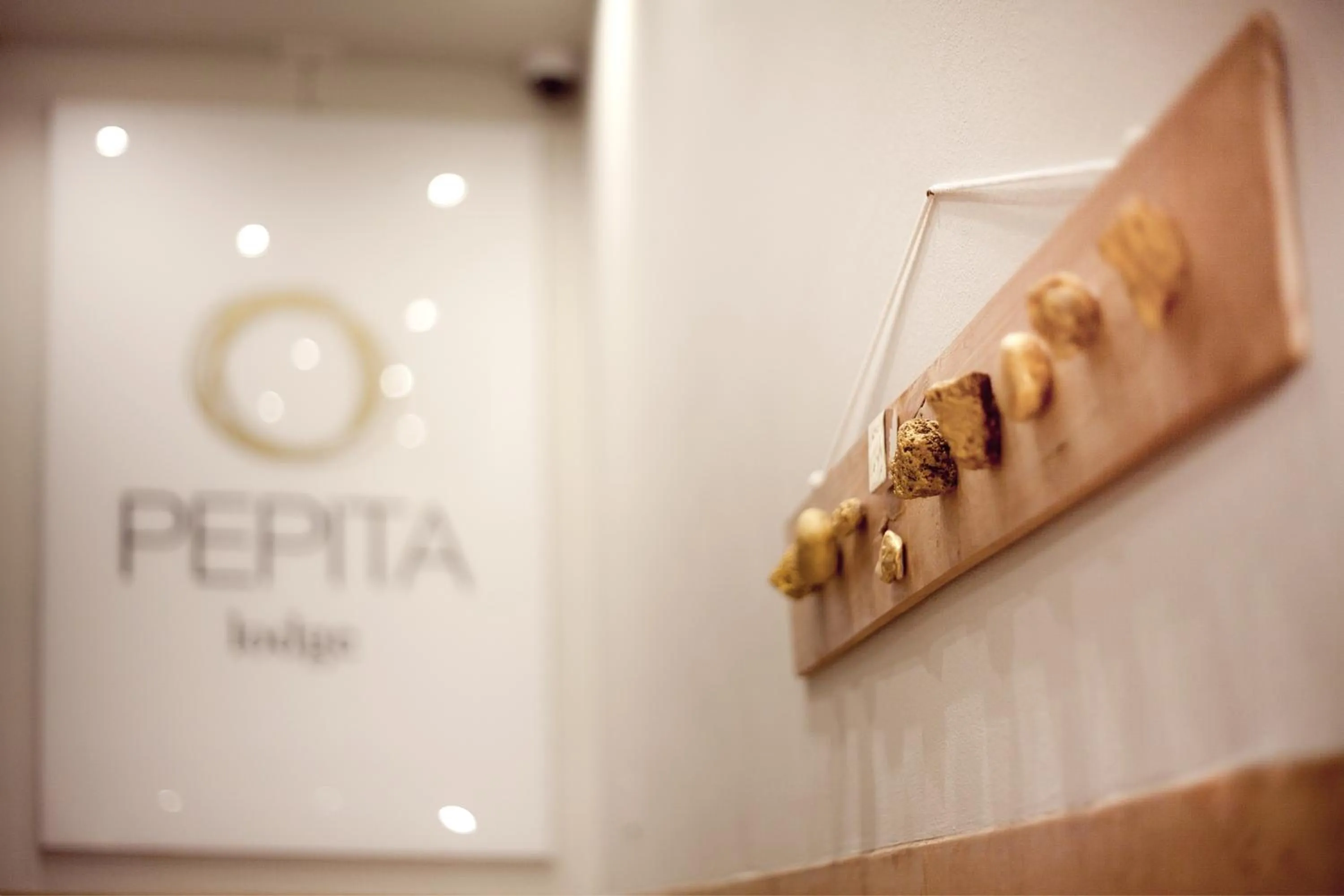 Decorative detail in Pepita Lodge