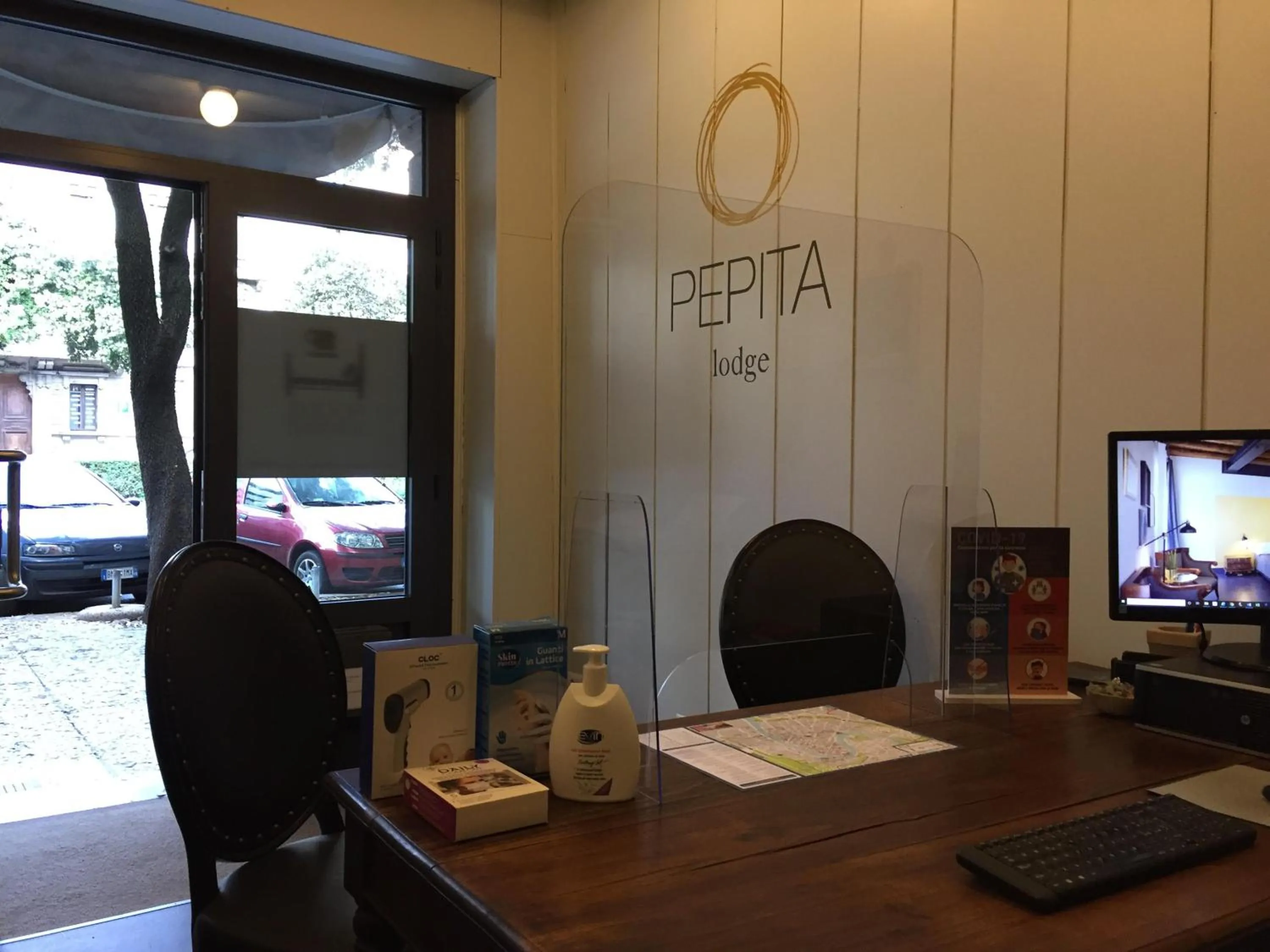 Lobby or reception in Pepita Lodge