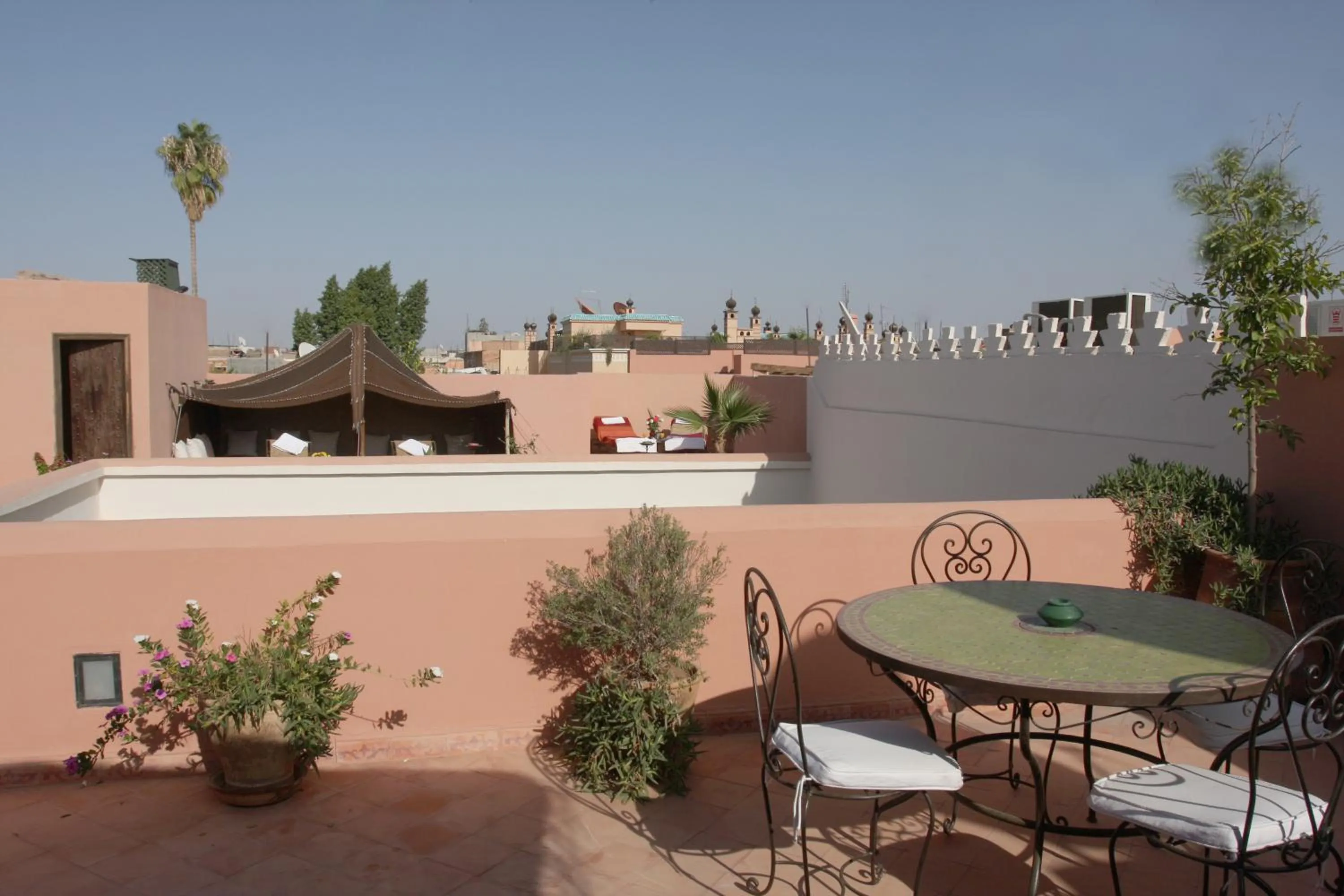 Balcony/Terrace in Riad Cannelle