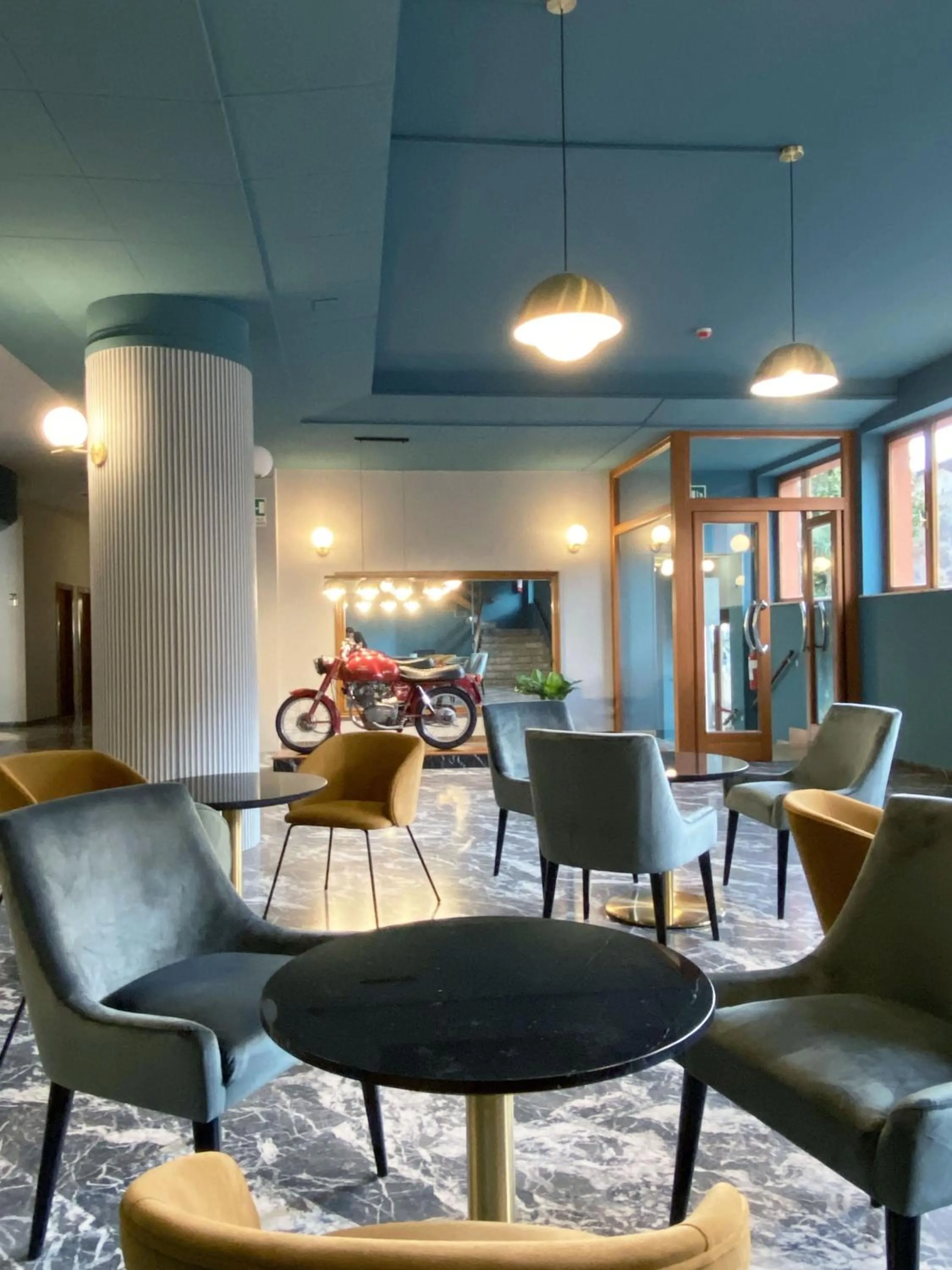 Lobby or reception in Hotel Astoria