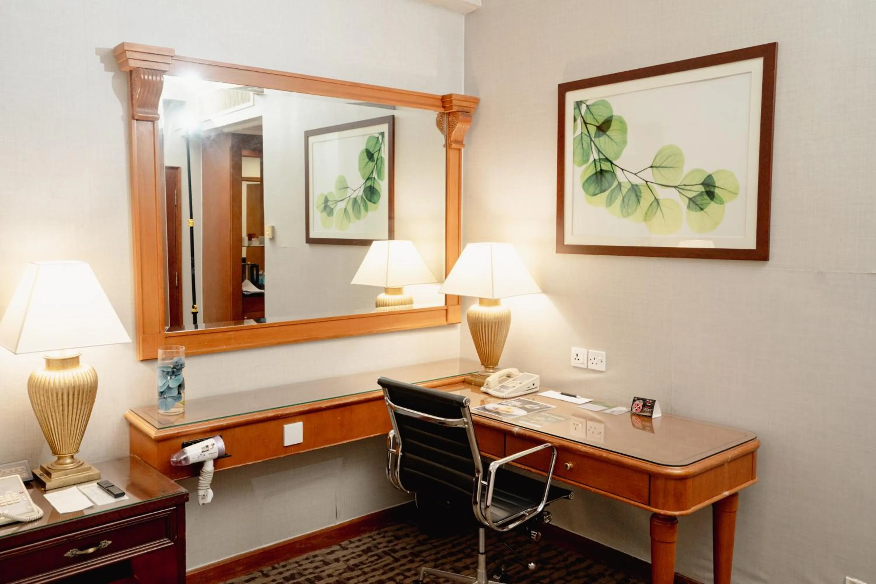 Seating area in Renai Hotel Kota Bharu