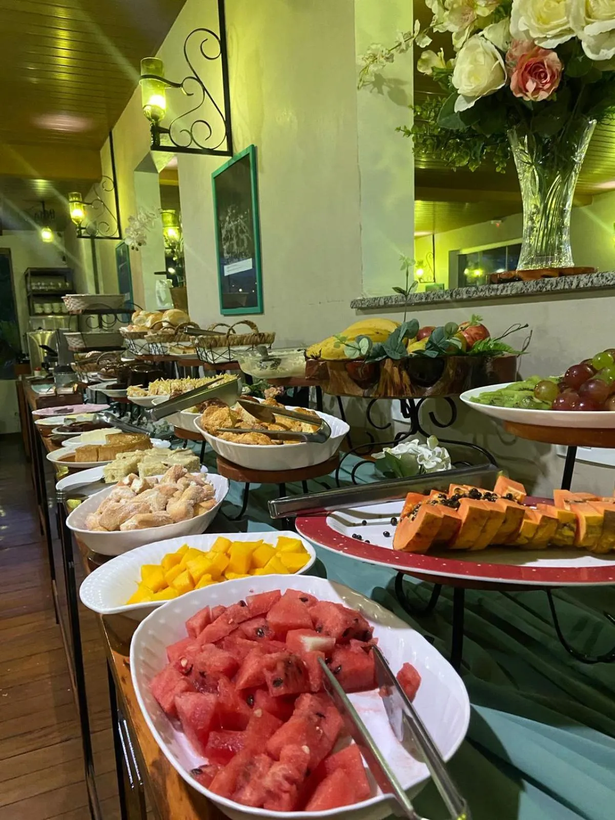 Food and drinks in Queiroz Palace Hotel