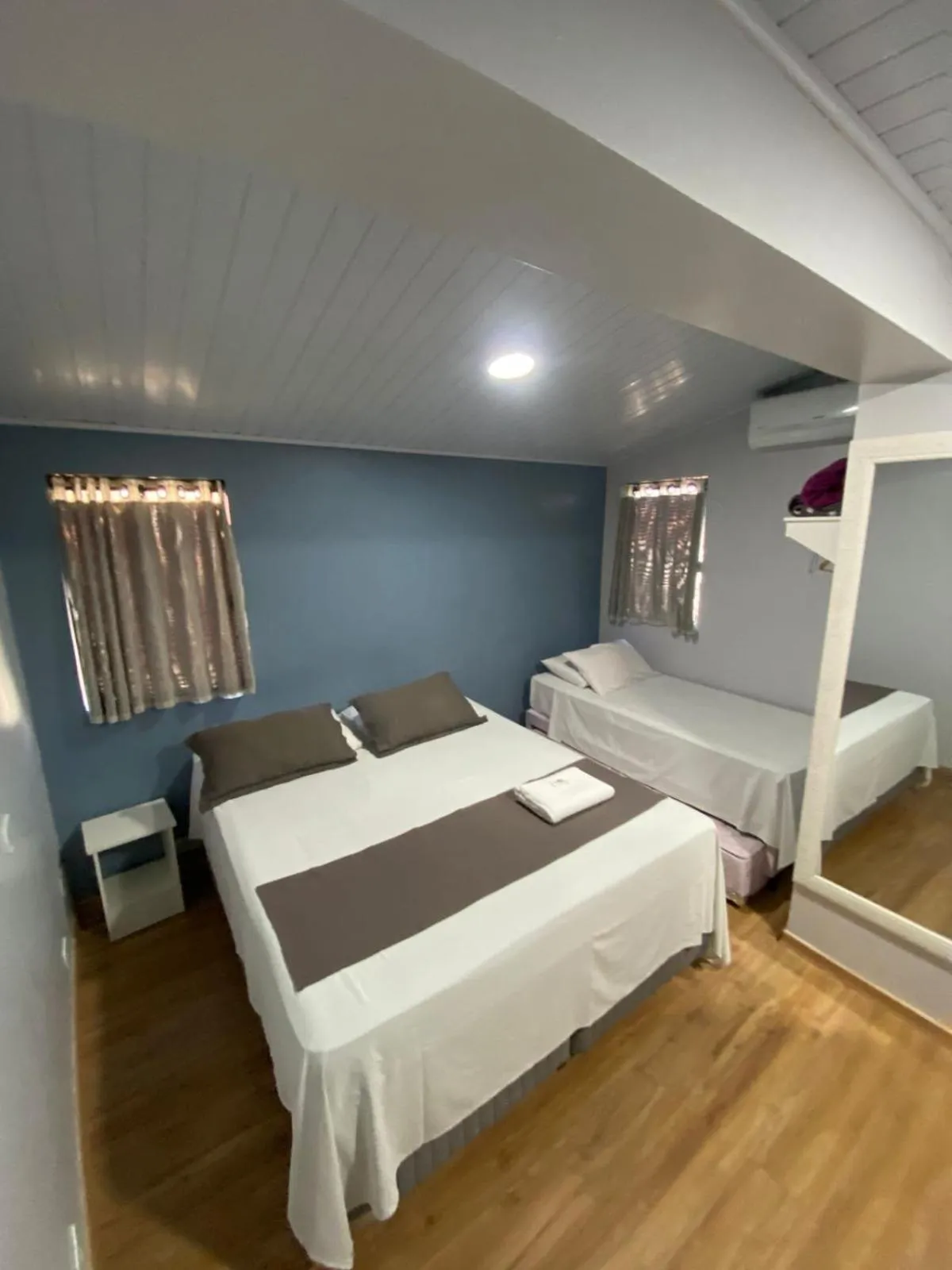 Bed in Queiroz Palace Hotel