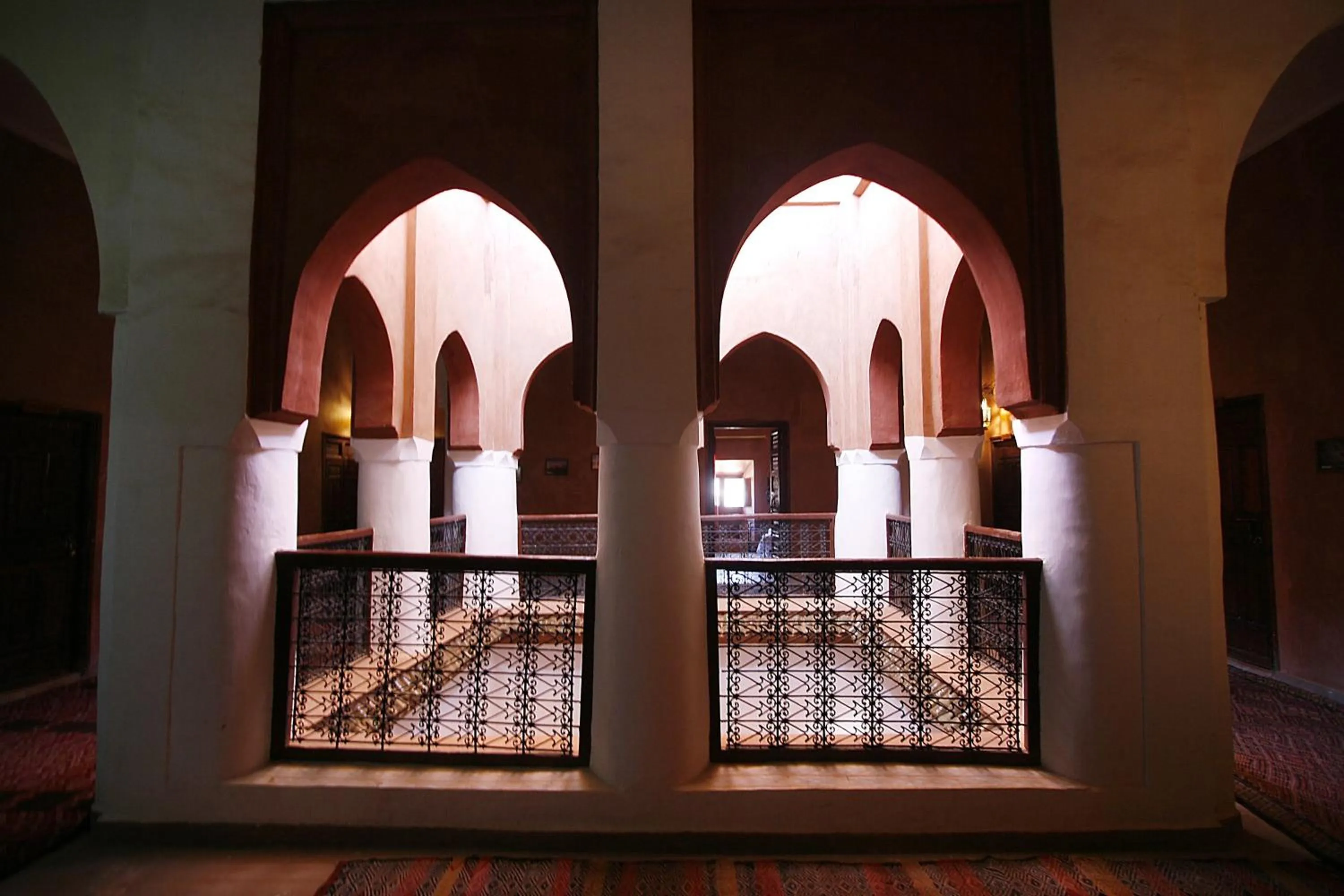 Patio in Hotel Tomboctou